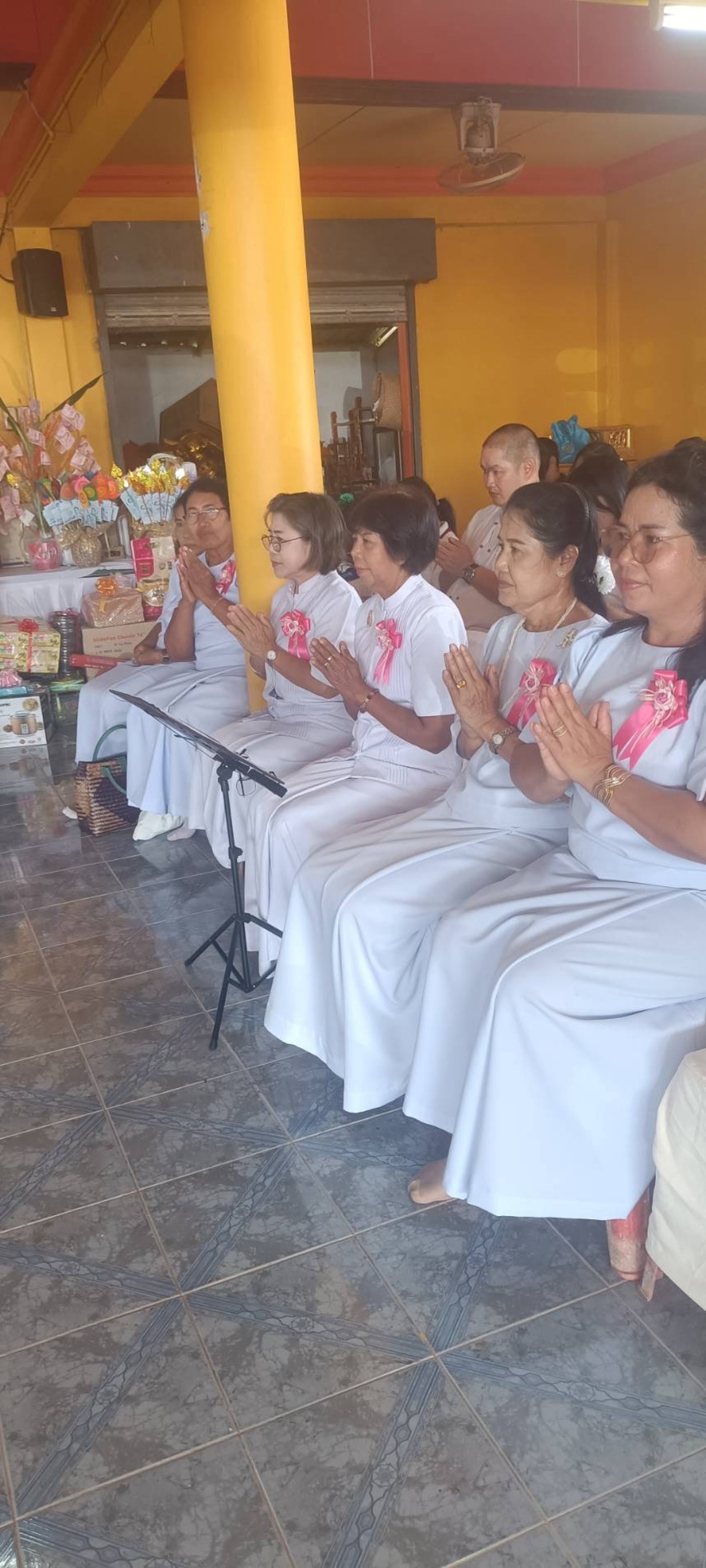 ภาพร่วมพิธีกรรมวัดโคกสมานประชาราม (โคกหมัก)