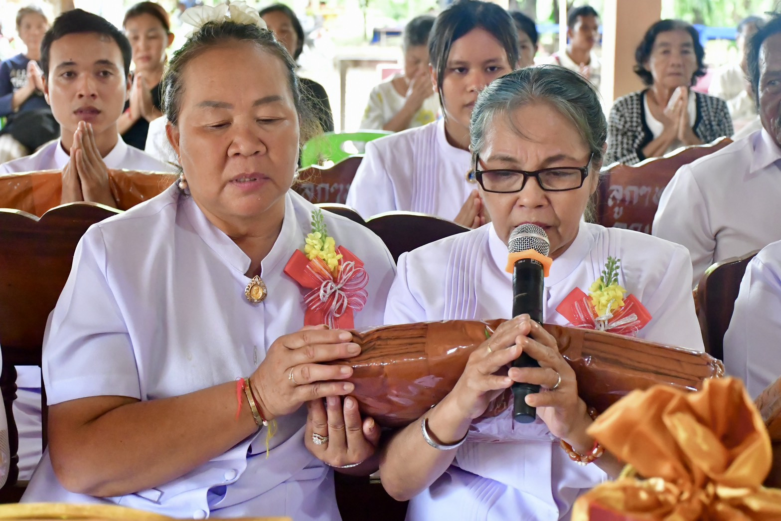 ภาพกล่าวคำถวายกฐินสำนักสงฆ์ป่าแก่บ่อหิน