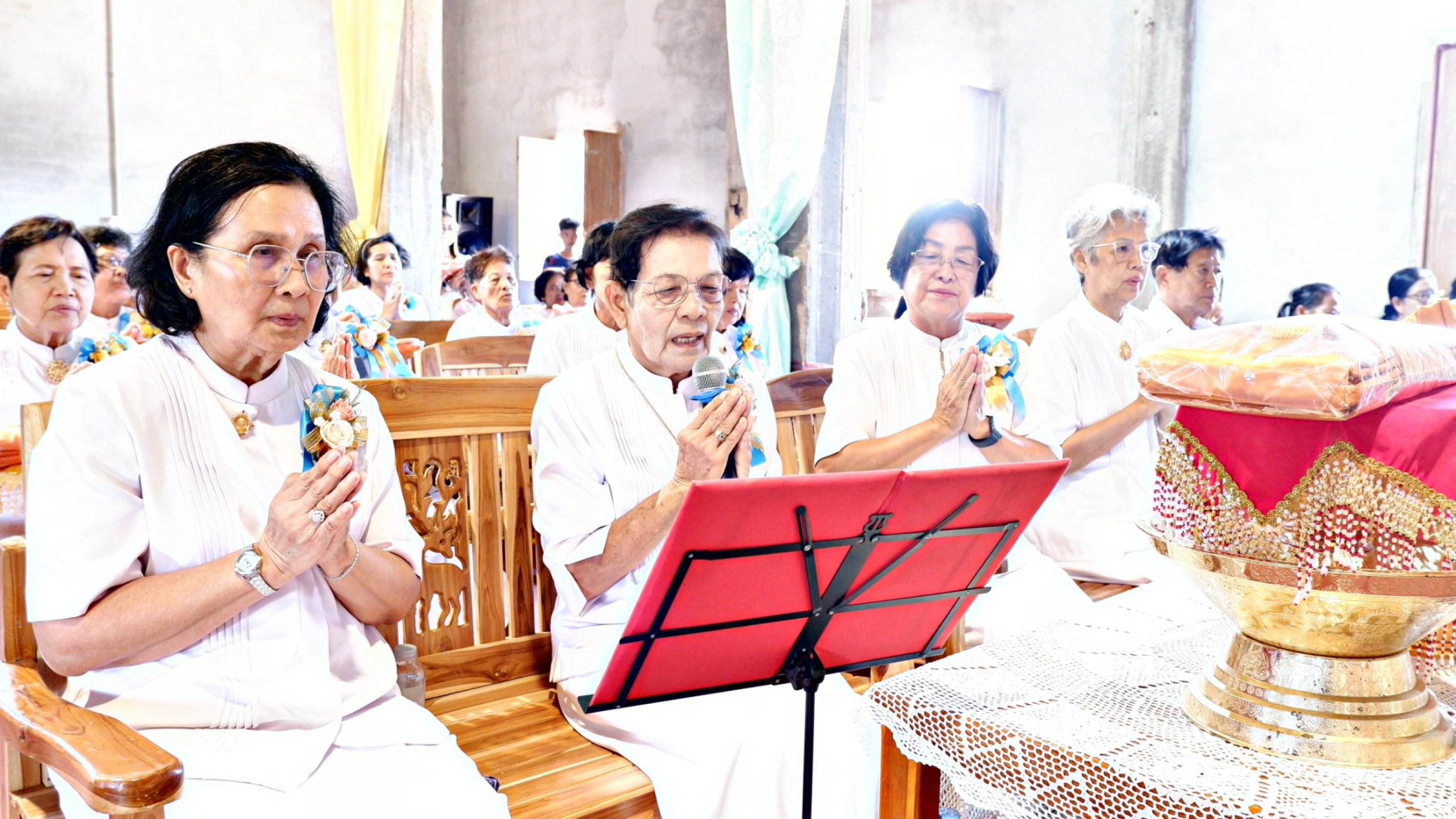 ภาพกล่าวคำถวายกฐินวัดถาวรสามัคคีธรรม