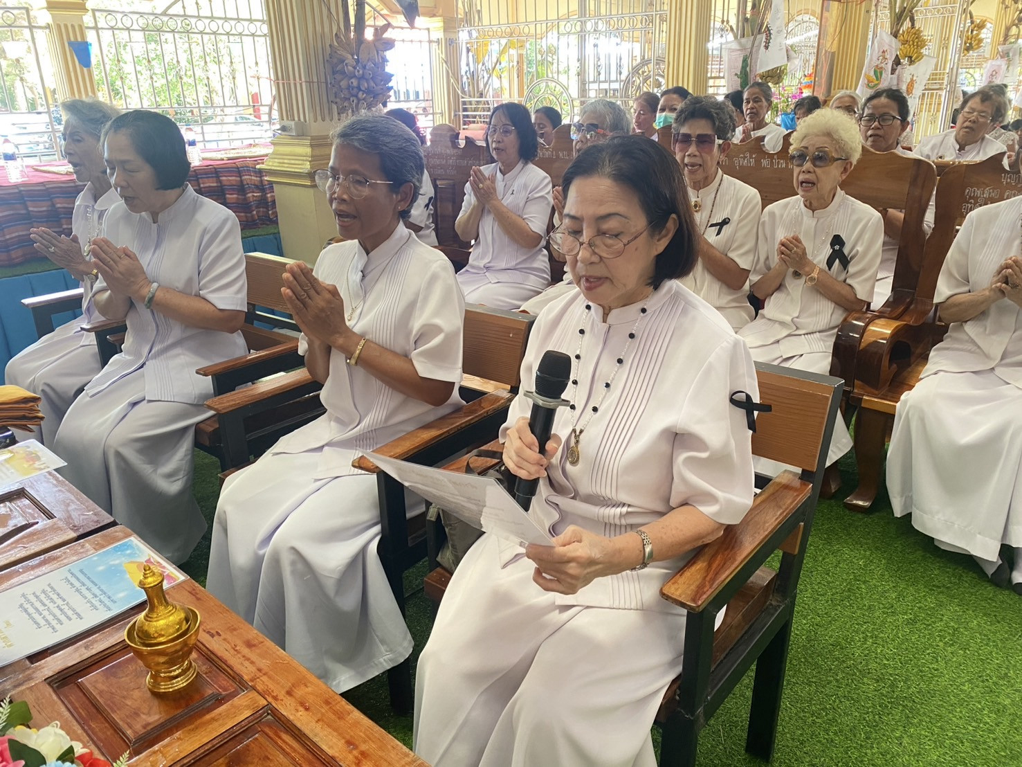 ภาพกล่าวคำถวายกฐินวัดตระเภา