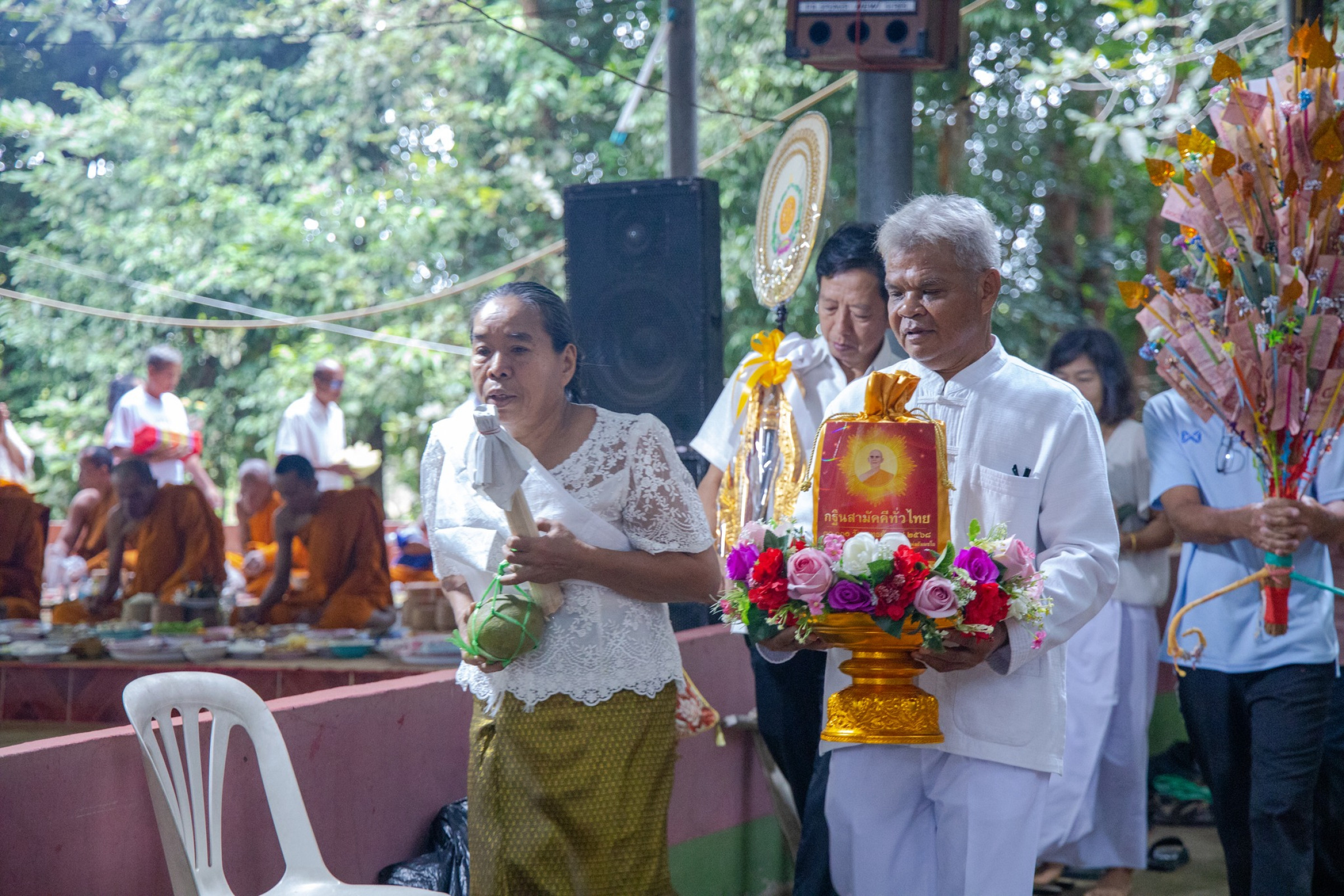 ภาพร่วมขบวนกฐินวัดป่าคำไฮน้อย