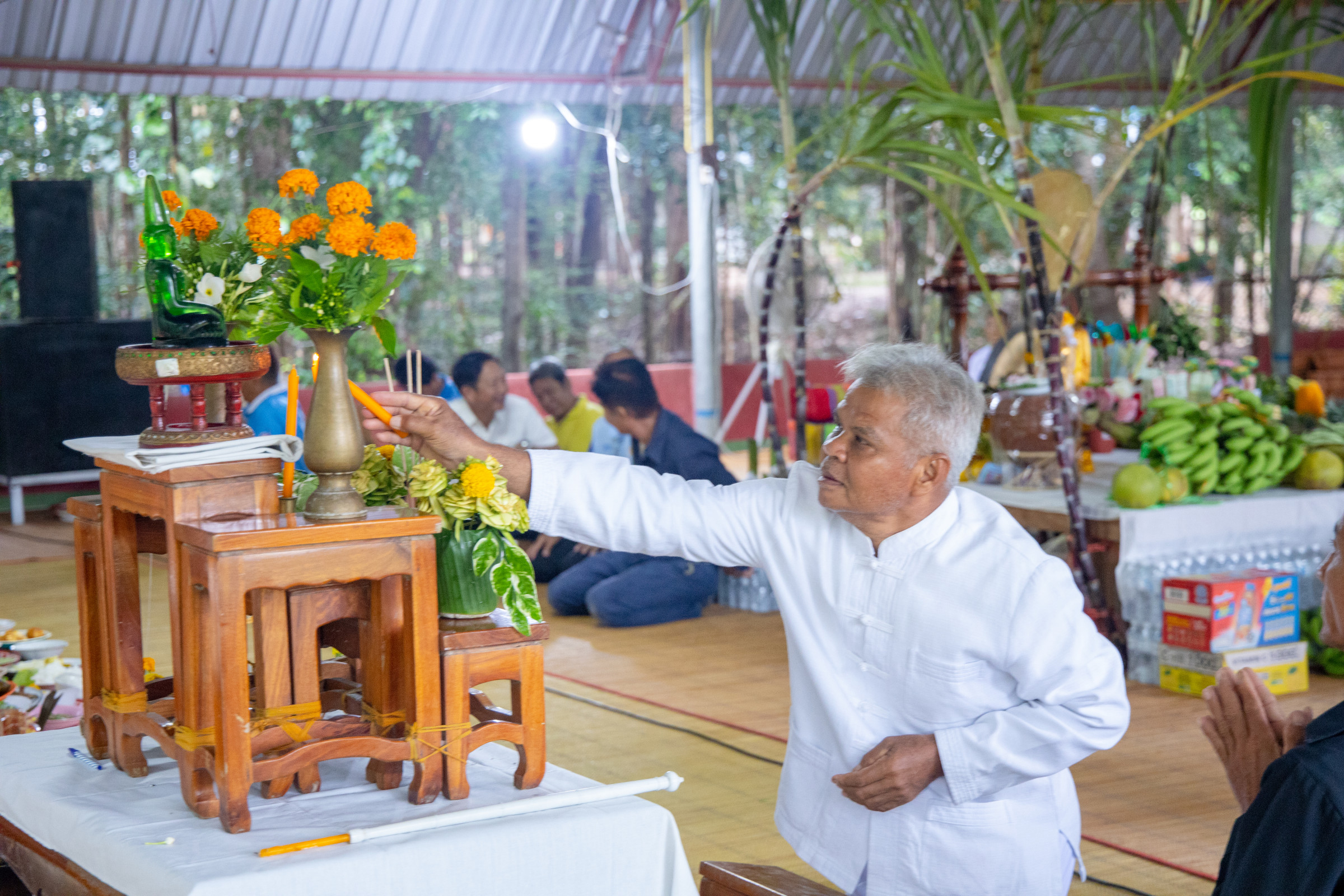 ภาพร่วมพิธีกรรมวัดป่าคำไฮน้อย