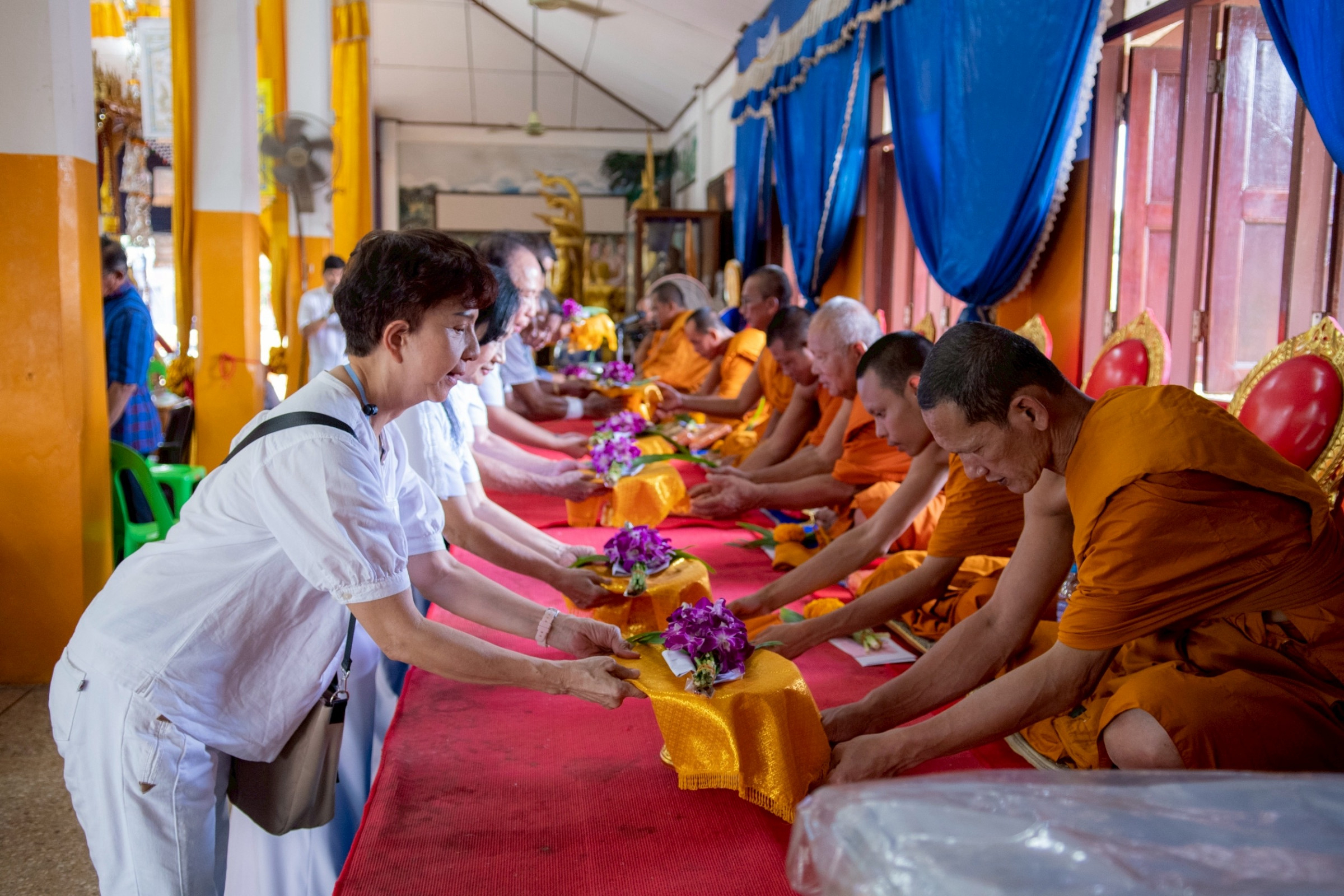 ภาพร่วมพิธีกรรมวัดโตนด