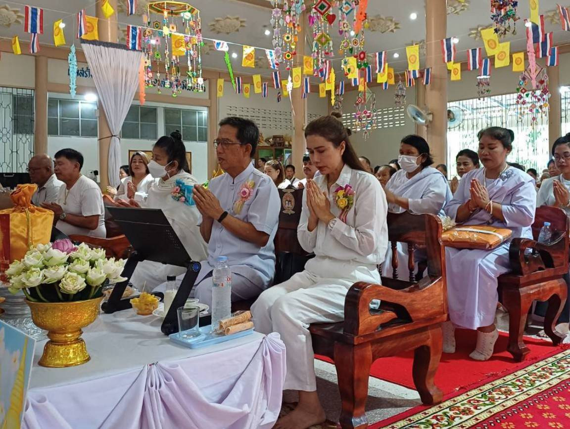 ภาพร่วมพิธีกรรมวัดวังเลาประชานิมิต