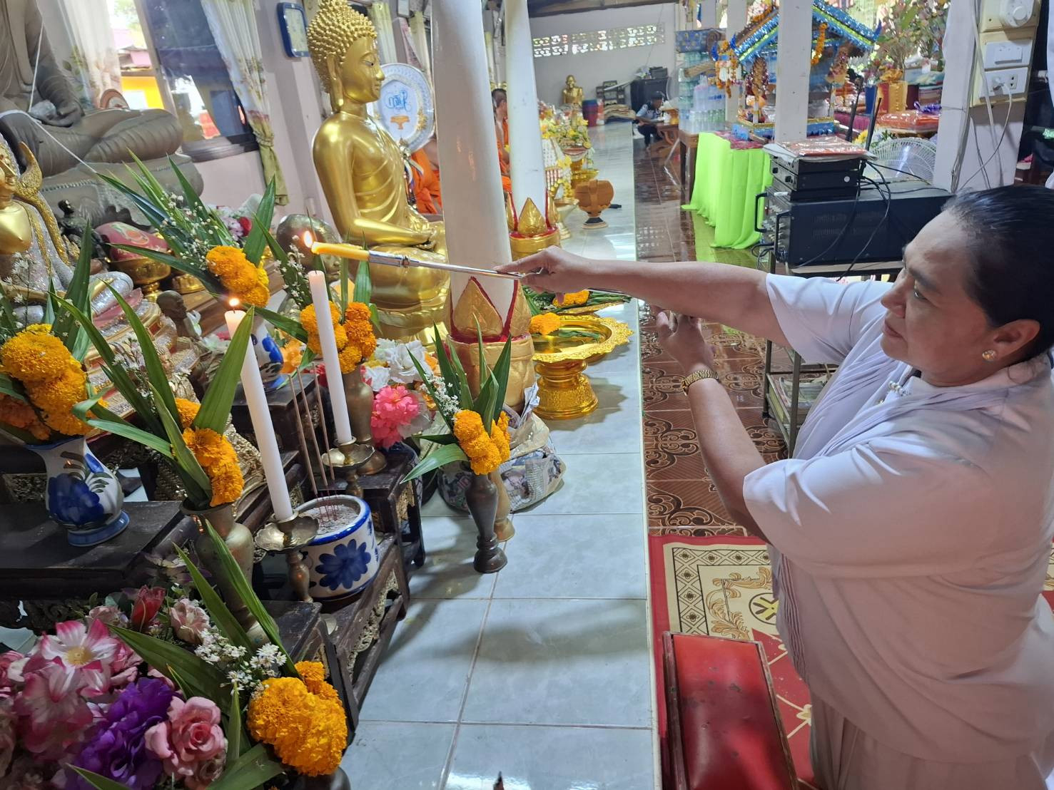 ภาพร่วมพิธีกรรมสำนักสงฆ์หนองอุ้มไก่