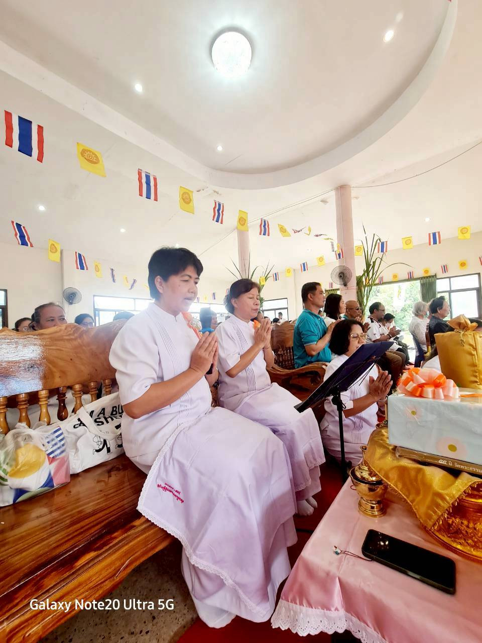 ภาพกล่าวคำถวายกฐินวัดบ้านกกจาน