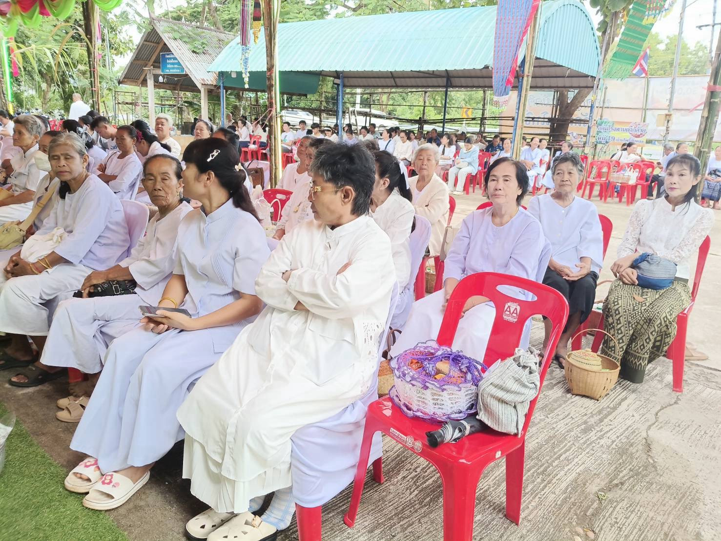 ภาพร่วมพิธีกรรมสำนักสงฆ์ดอนโพธิ์