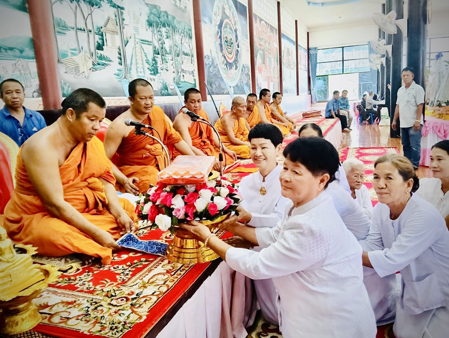 ภาพร่วมพิธีกรรมวัดชัฎใหญ่