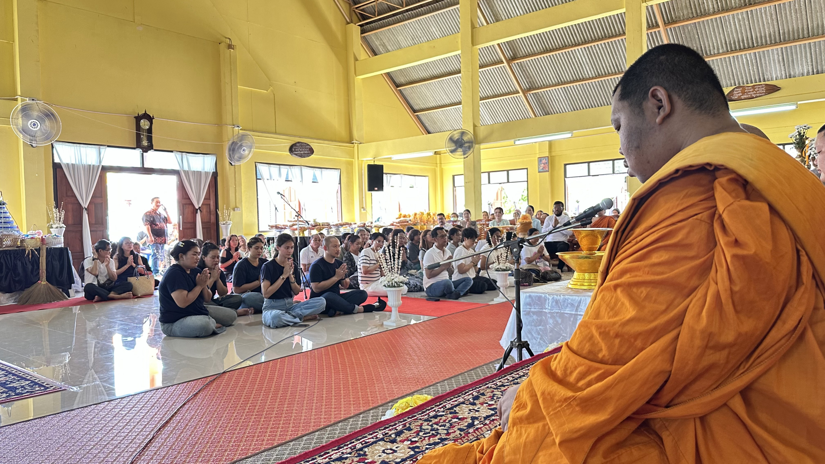 ภาพร่วมพิธีกรรมวัดศรีพัฒนาราม
