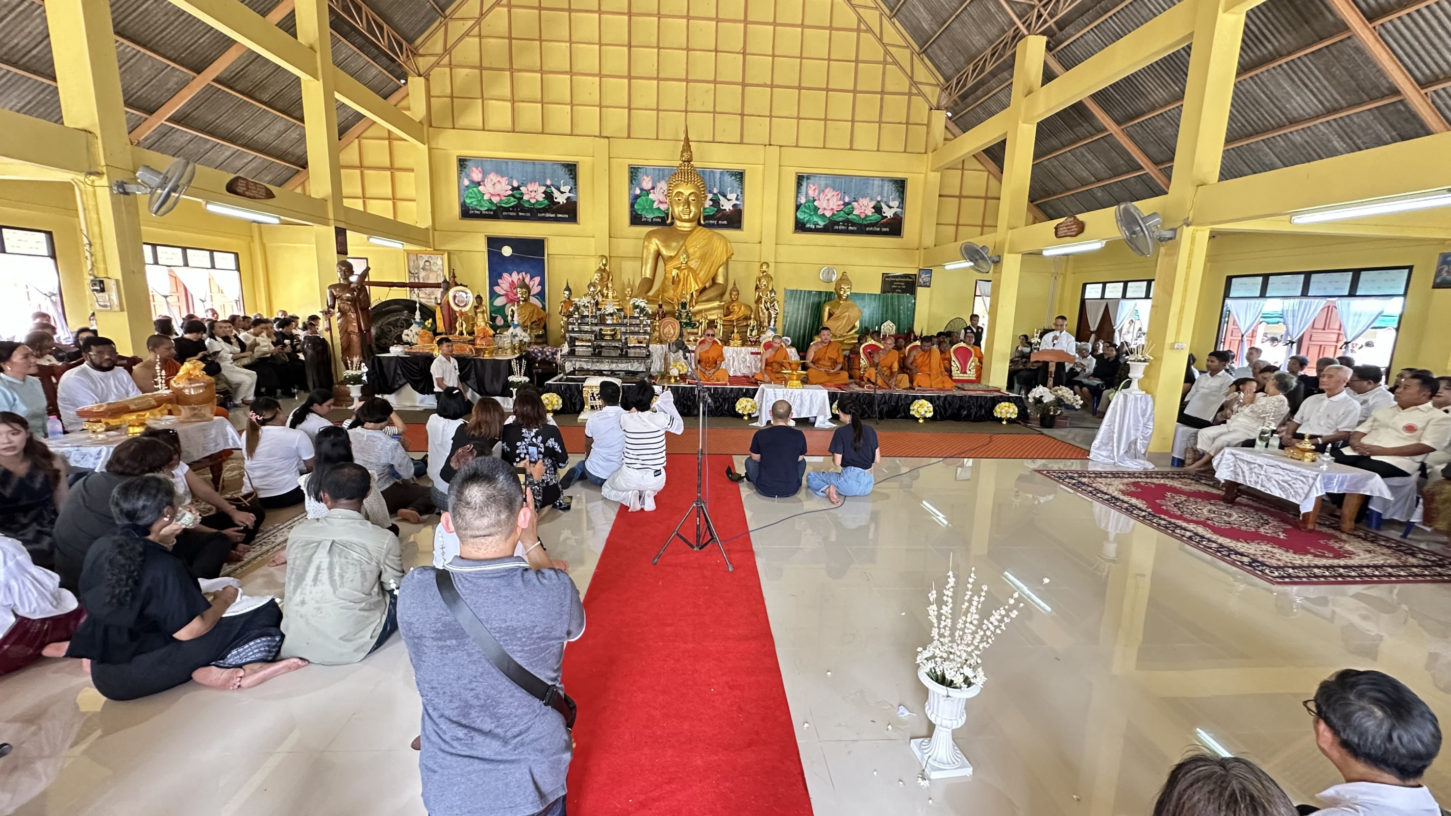 ภาพร่วมพิธีกรรมวัดศรีพัฒนาราม