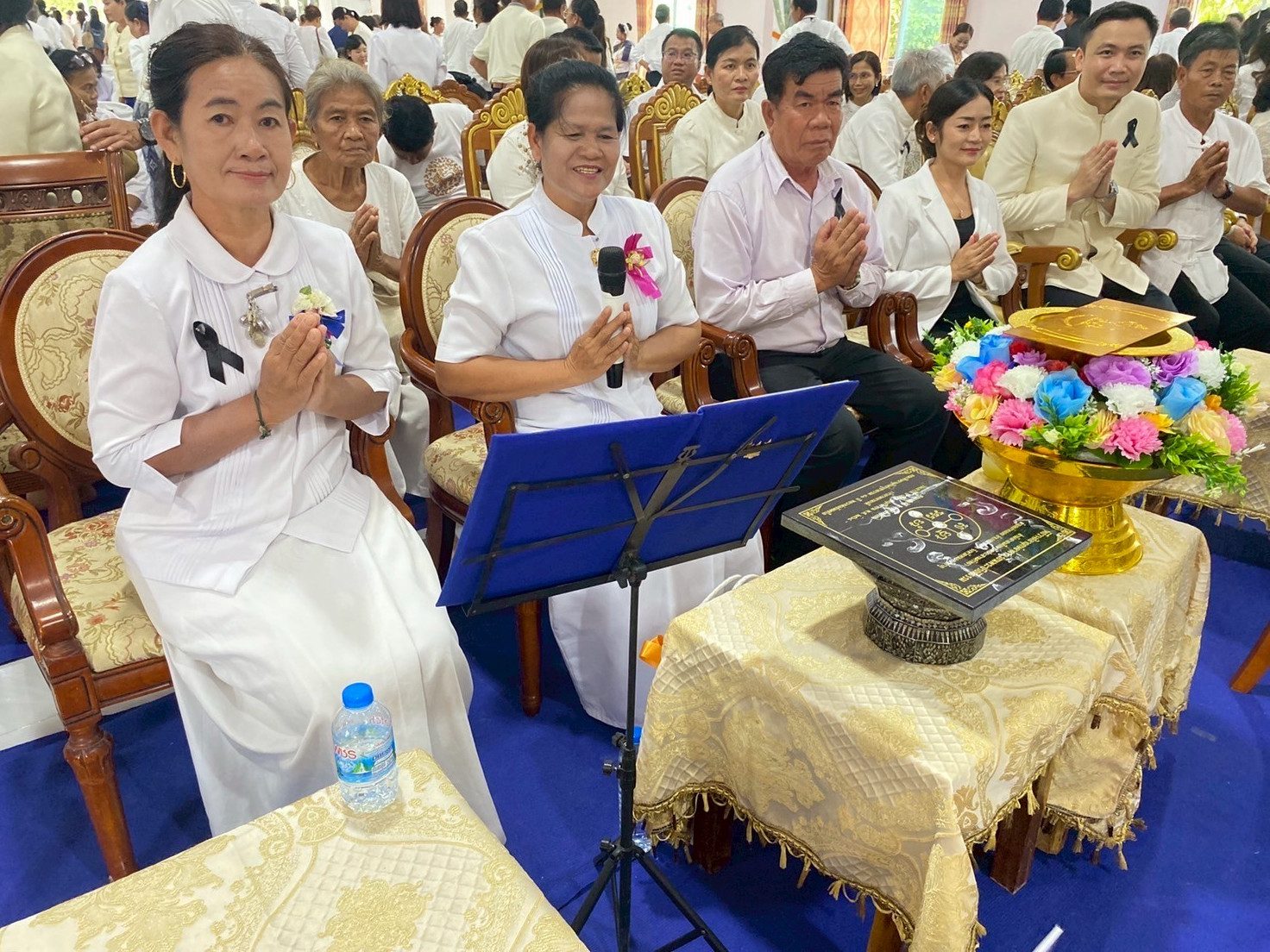 ภาพกล่าวคำถวายกฐินวัดประสานศรัทธา