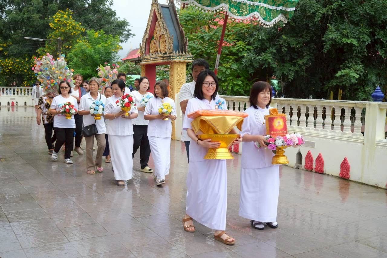 ภาพร่วมขบวนกฐินวัดใหม่วงเดือน