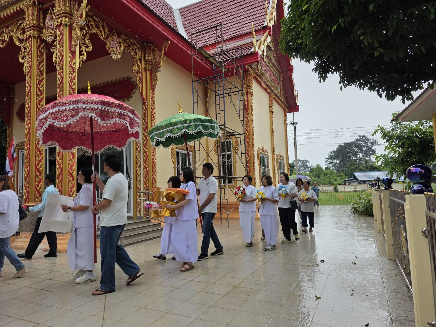 ภาพร่วมพิธีกรรมวัดใหม่วงเดือน