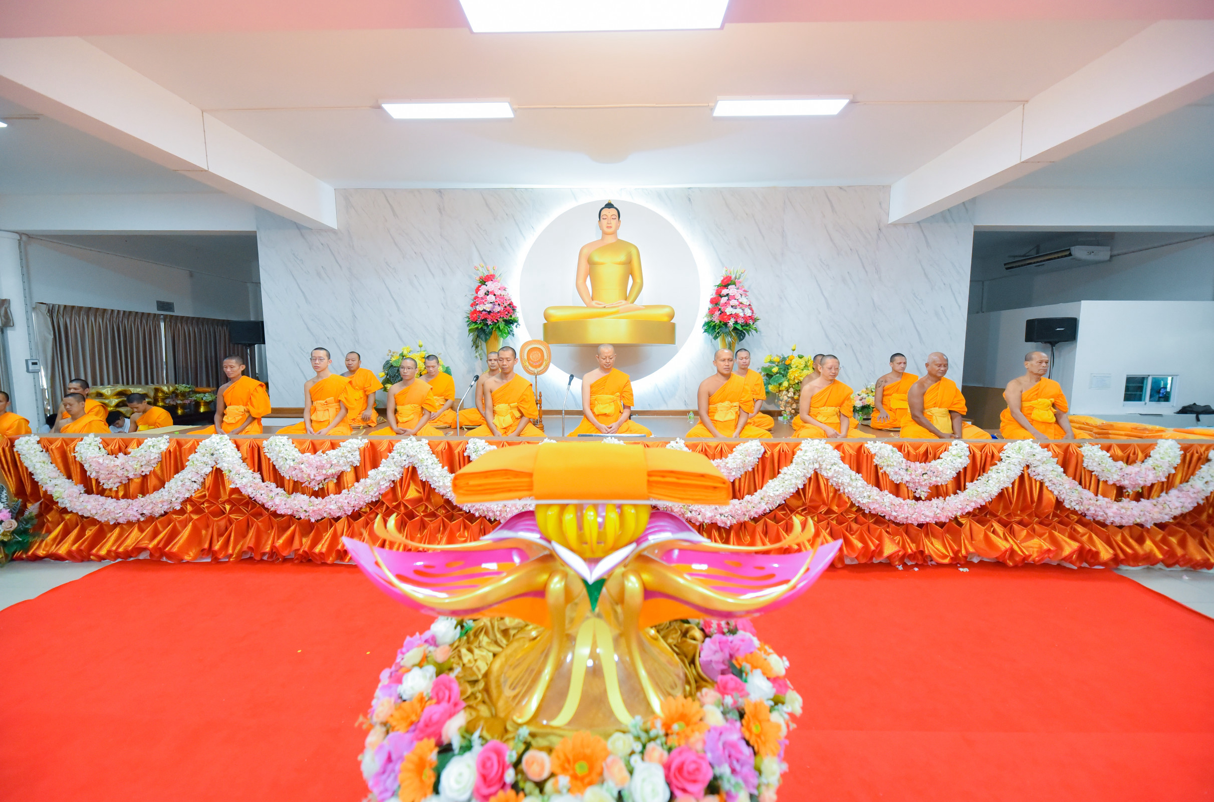 ภาพร่วมพิธีกรรมศูนย์อบรมเยาวชนพระนครศรีอยุธยา