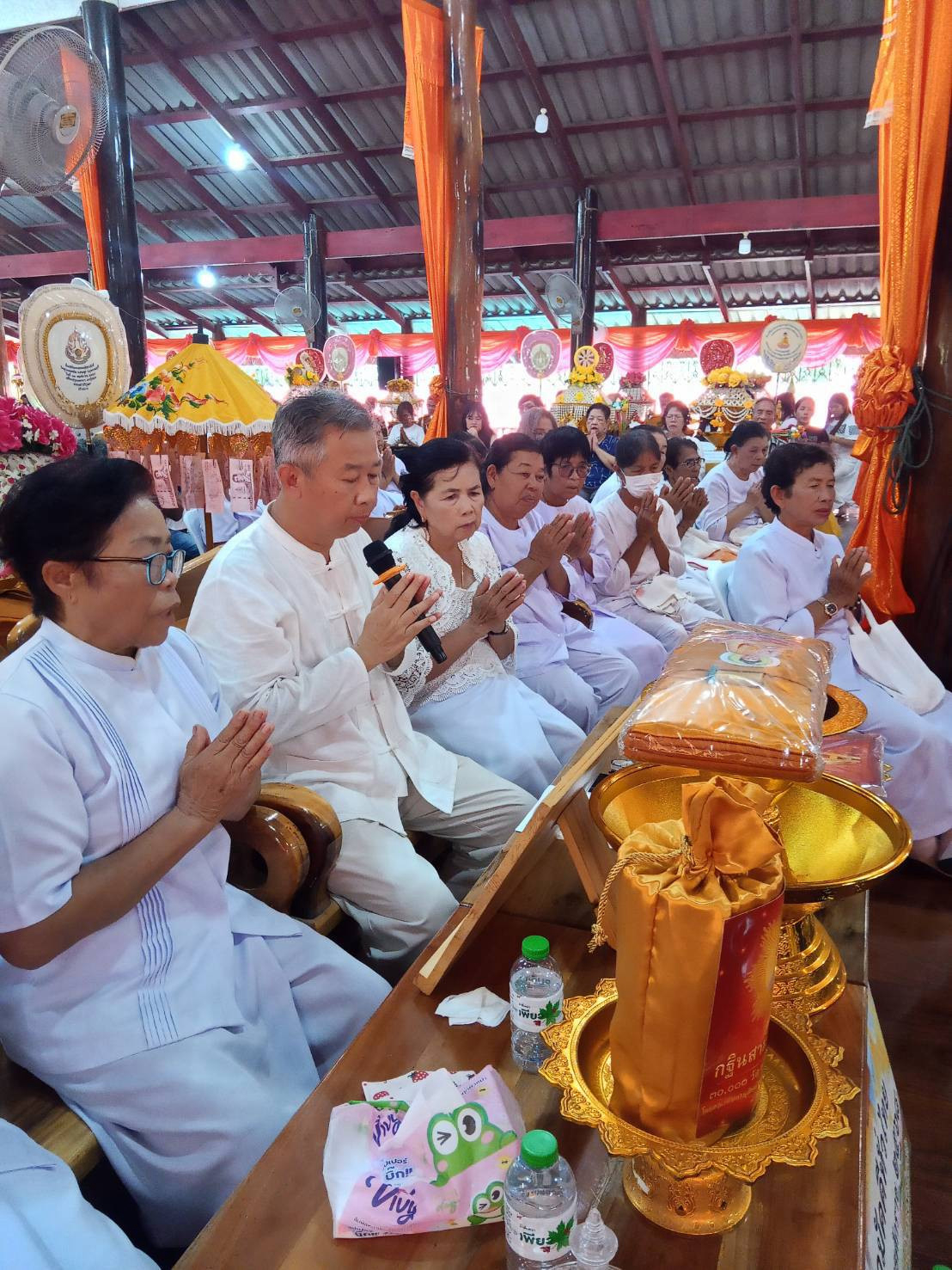 ภาพกล่าวคำถวายกฐินวัดสุวรรณตะไล