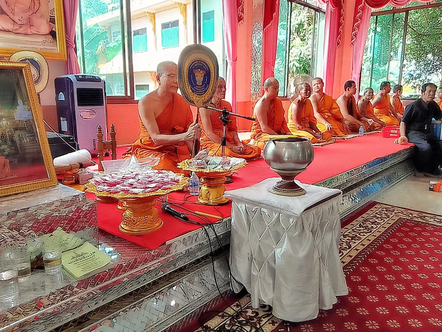 ภาพร่วมพิธีกรรมวัดโนนสะอาด