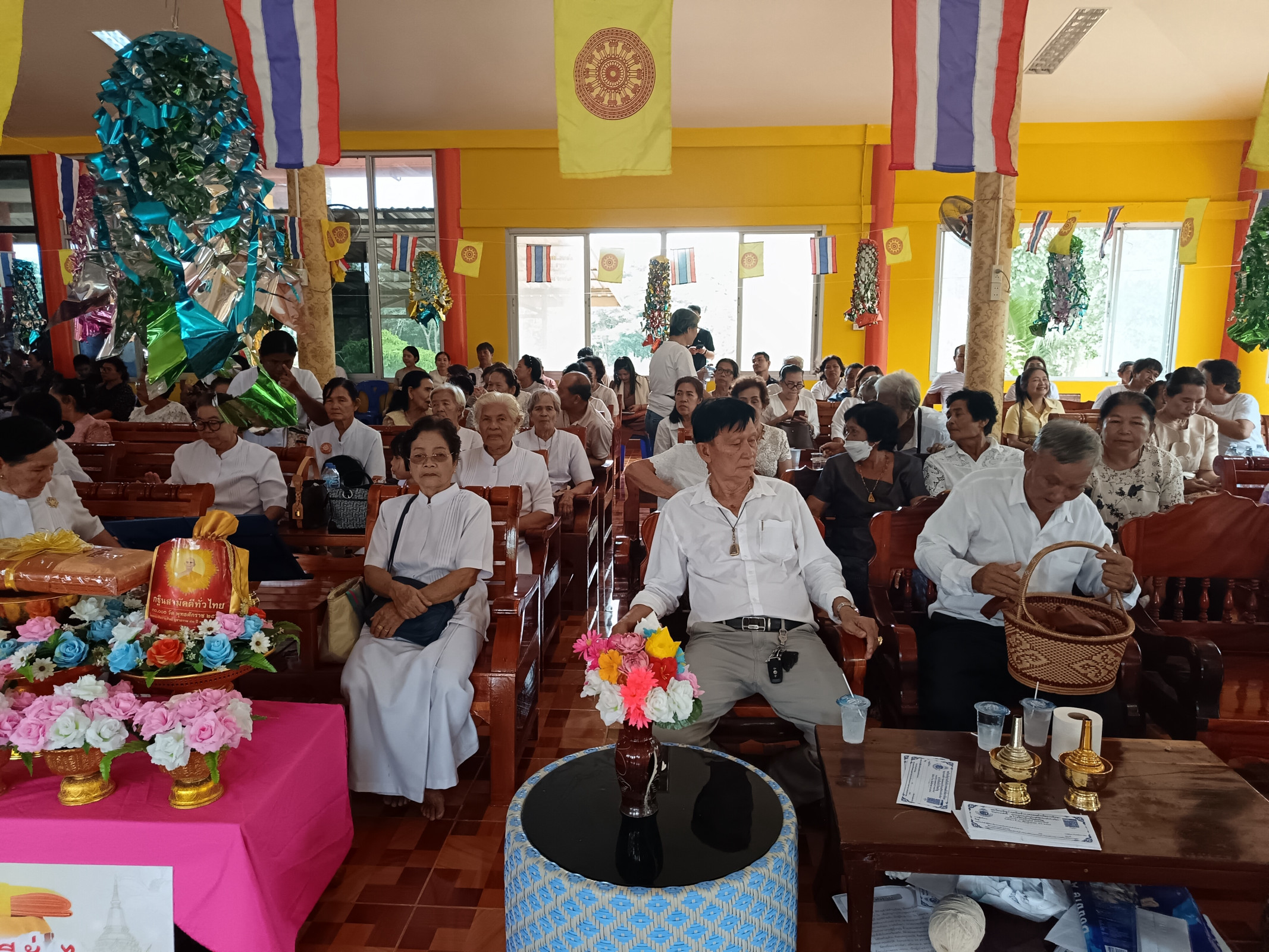 ภาพร่วมพิธีกรรมสำนักสงฆ์คลองมะเดื่อ