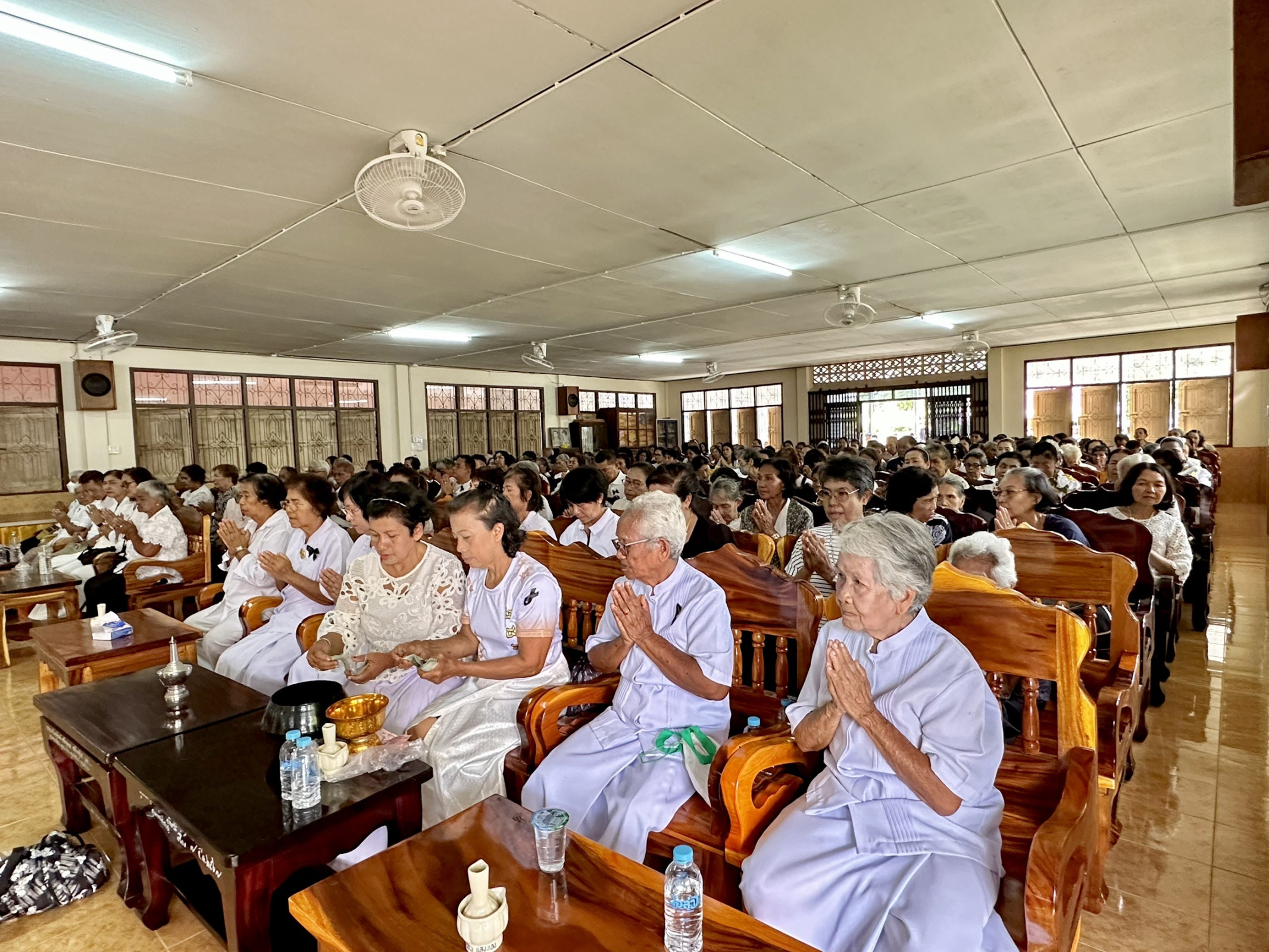 ภาพร่วมพิธีกรรมวัดยูปาราม