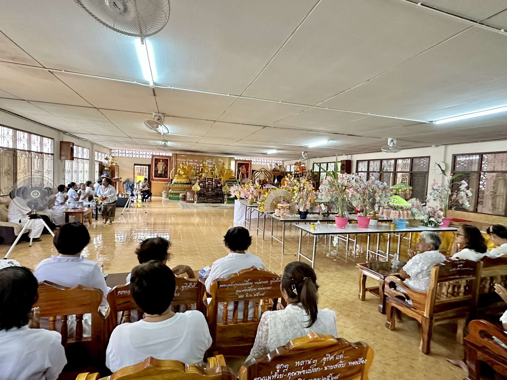 ภาพร่วมพิธีกรรมวัดยูปาราม