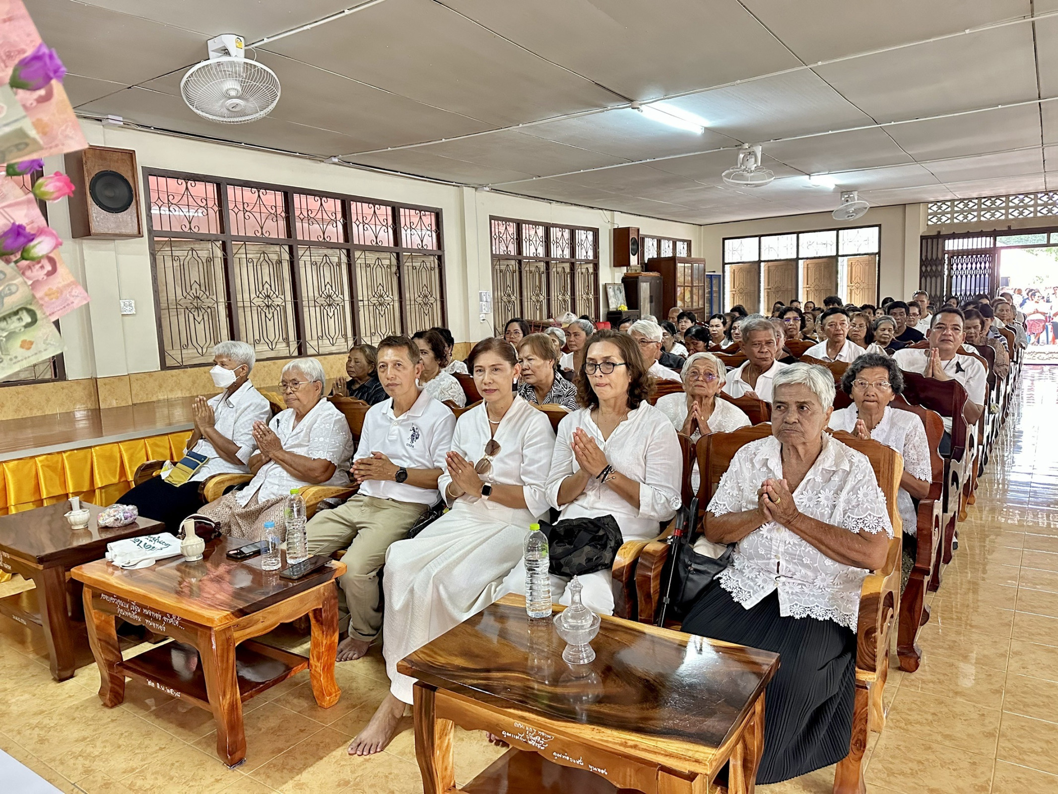 ภาพร่วมพิธีกรรมวัดยูปาราม