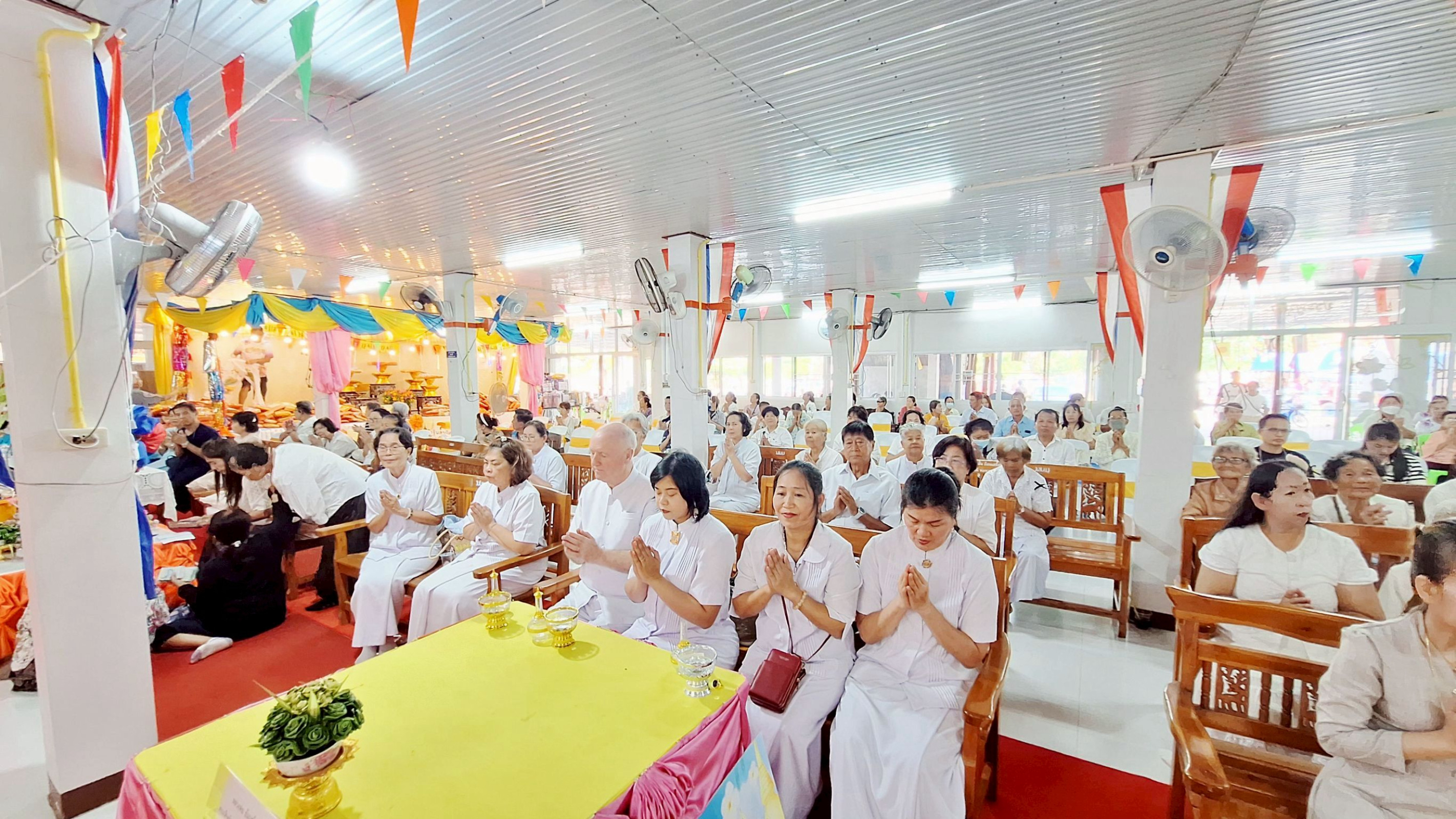 ภาพร่วมพิธีกรรมวัดวังสะโม