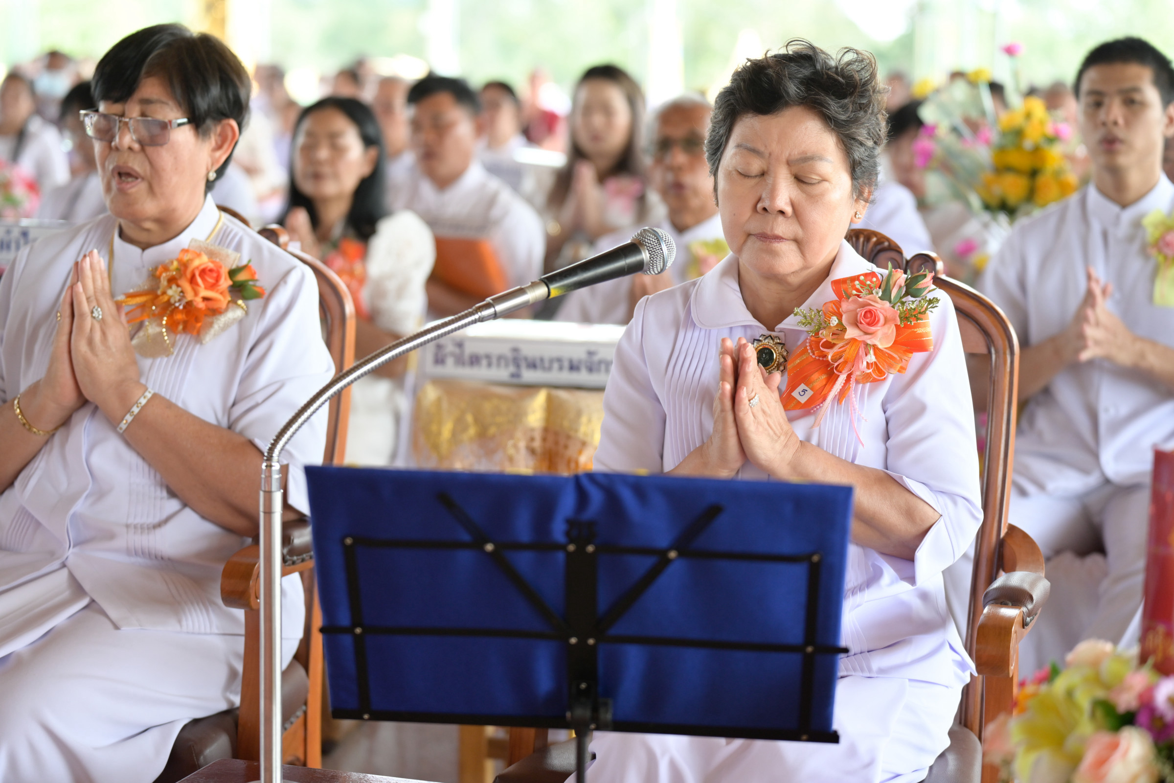 ภาพร่วมพิธีกรรมธุดงคสถานอุบลราชธานี