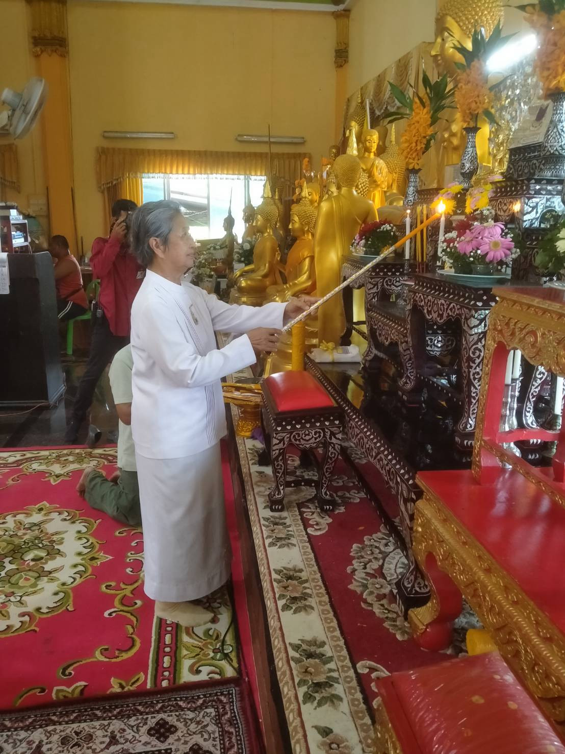 ภาพร่วมพิธีกรรมวัดท่าสุวรรณ