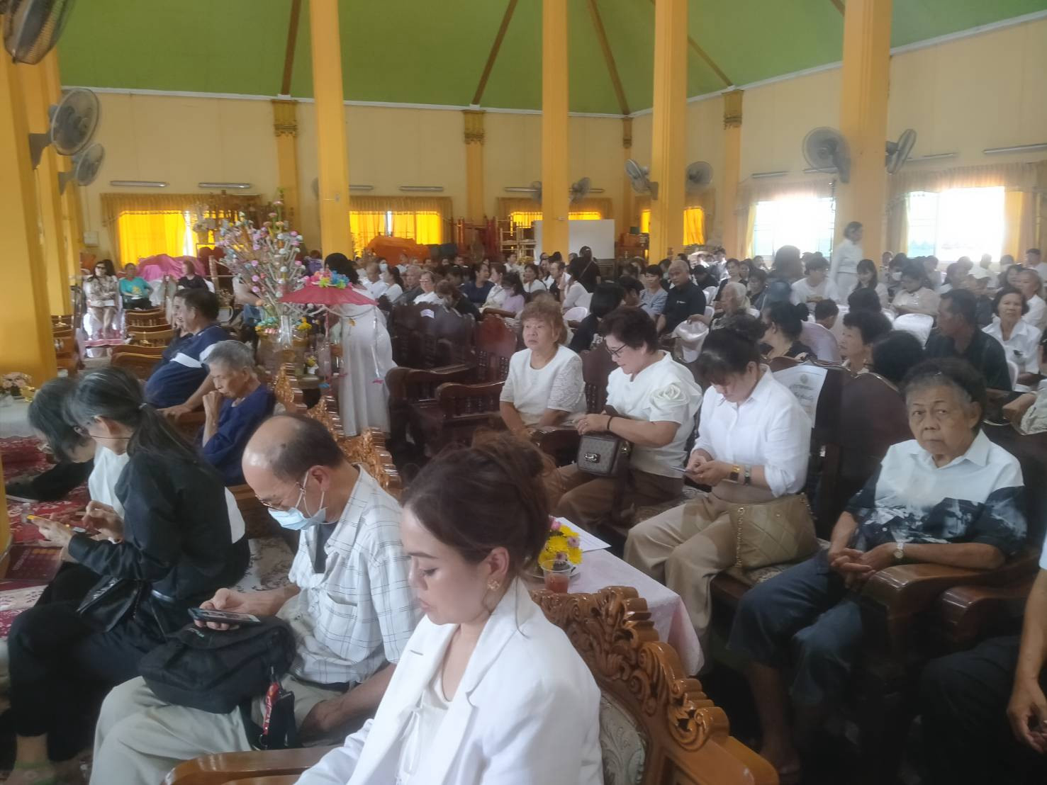 ภาพร่วมพิธีกรรมวัดท่าสุวรรณ