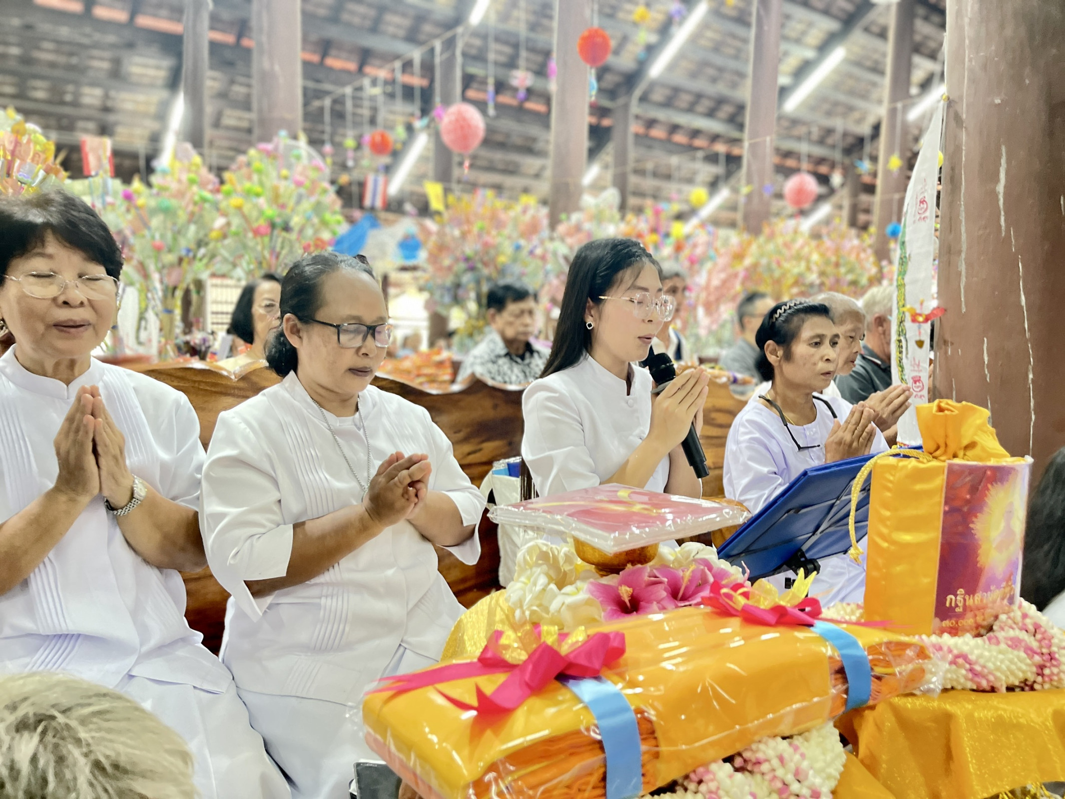 ภาพกล่าวคำถวายกฐินวัดเขาดินสุวรรณคีรี