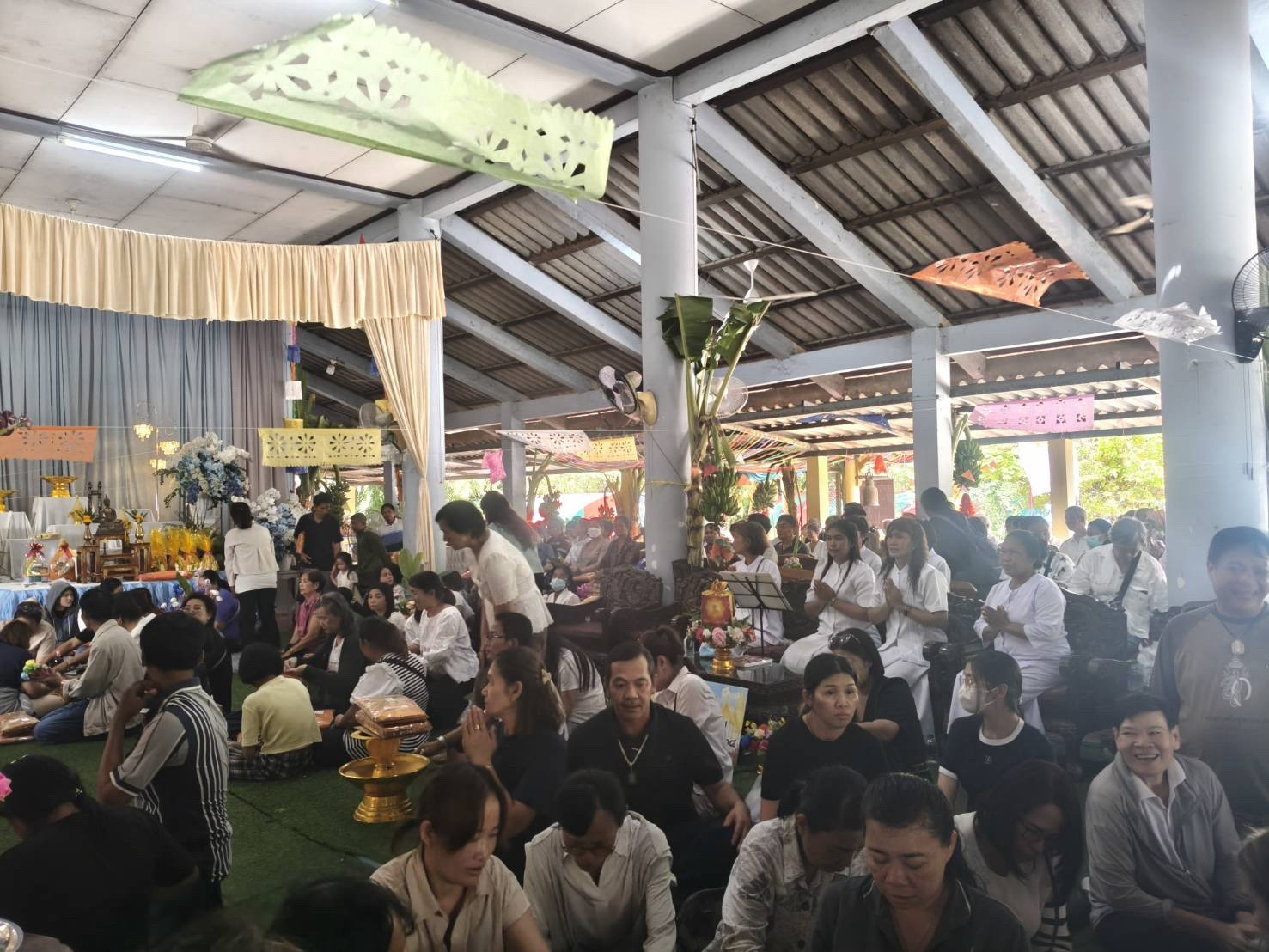 ภาพร่วมพิธีกรรมวัดหนองเต่าทอง