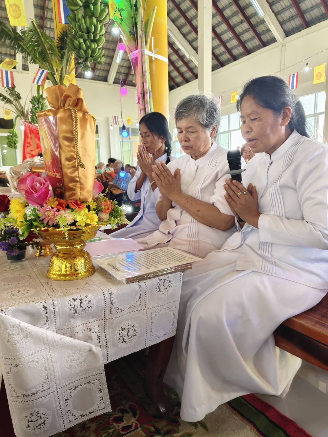 ภาพกล่าวคำถวายกฐินวัดโคกเจ็ดลูก