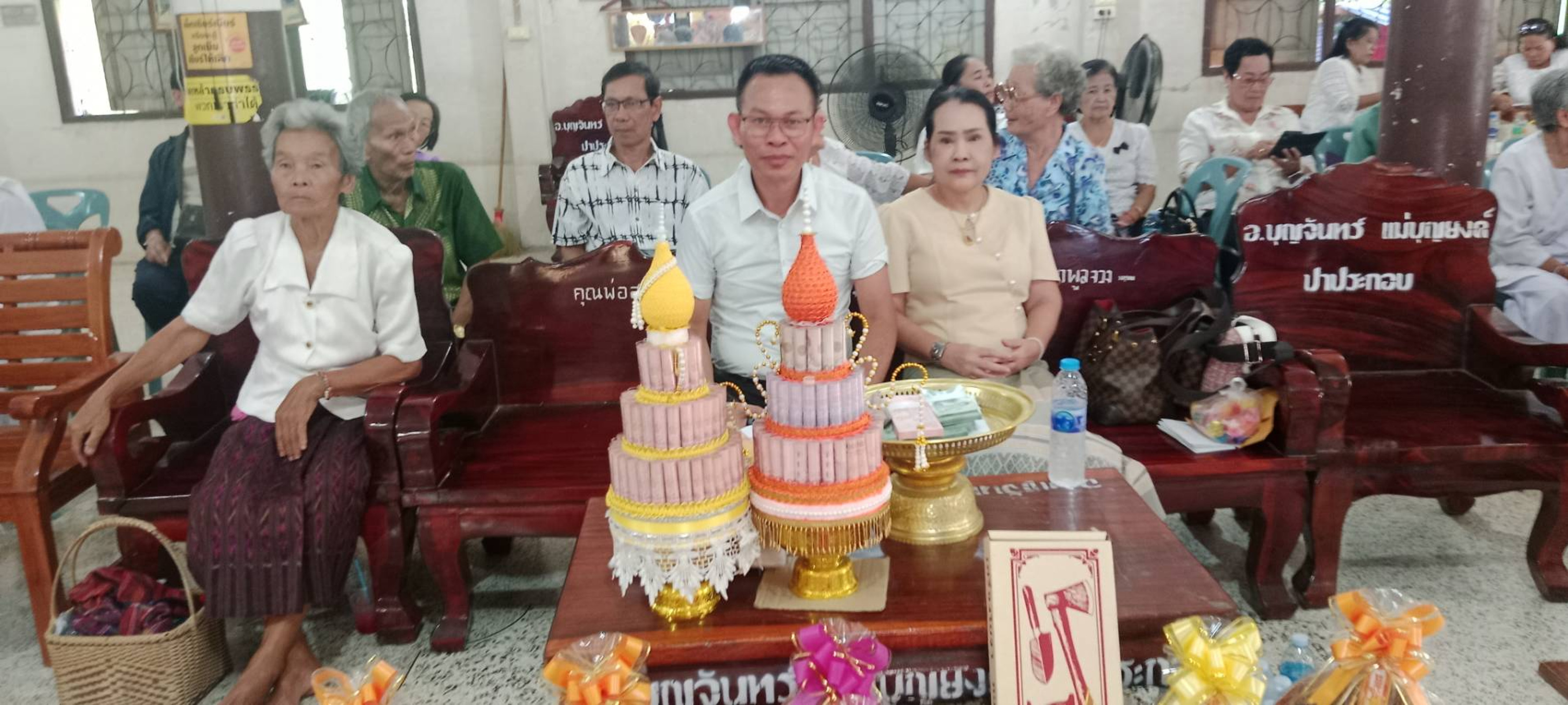 ภาพร่วมพิธีกรรมวัดผาสุขไพบูลย์