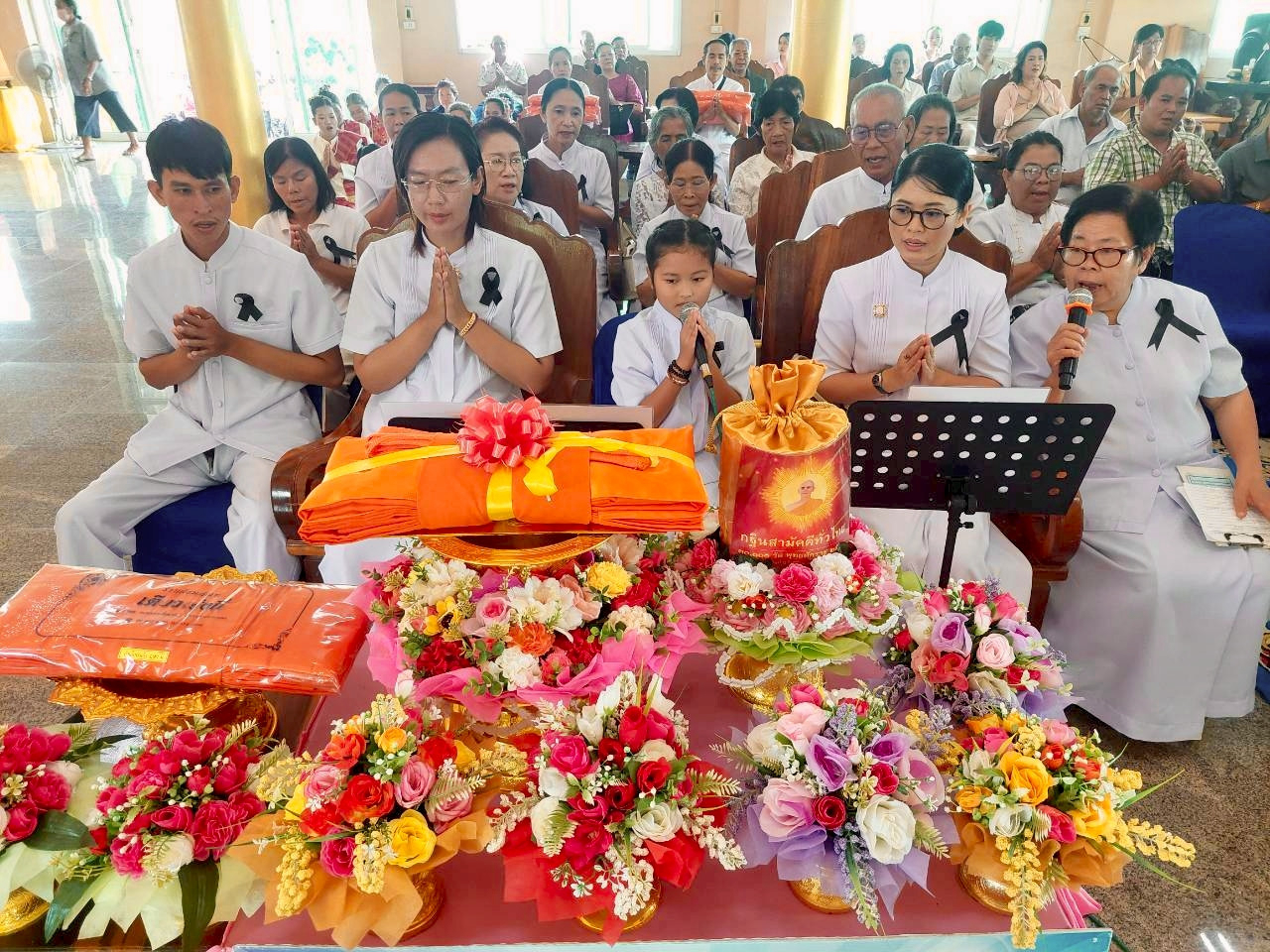 ภาพกล่าวคำถวายกฐินวัดหนองคล้า