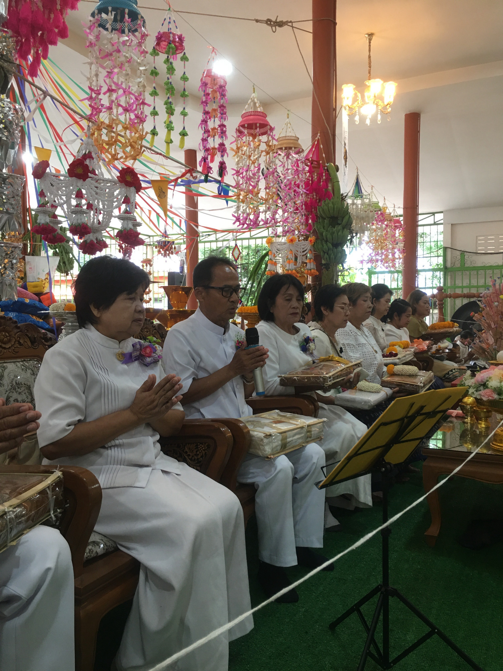 ภาพร่วมพิธีกรรมวัดพัทธสีมาราม