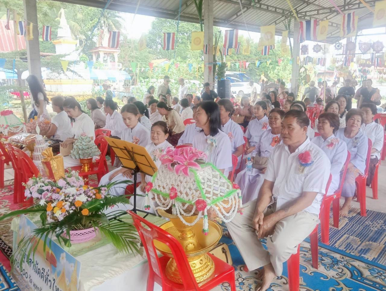 ภาพร่วมพิธีกรรมวัดสุวรรณาราม