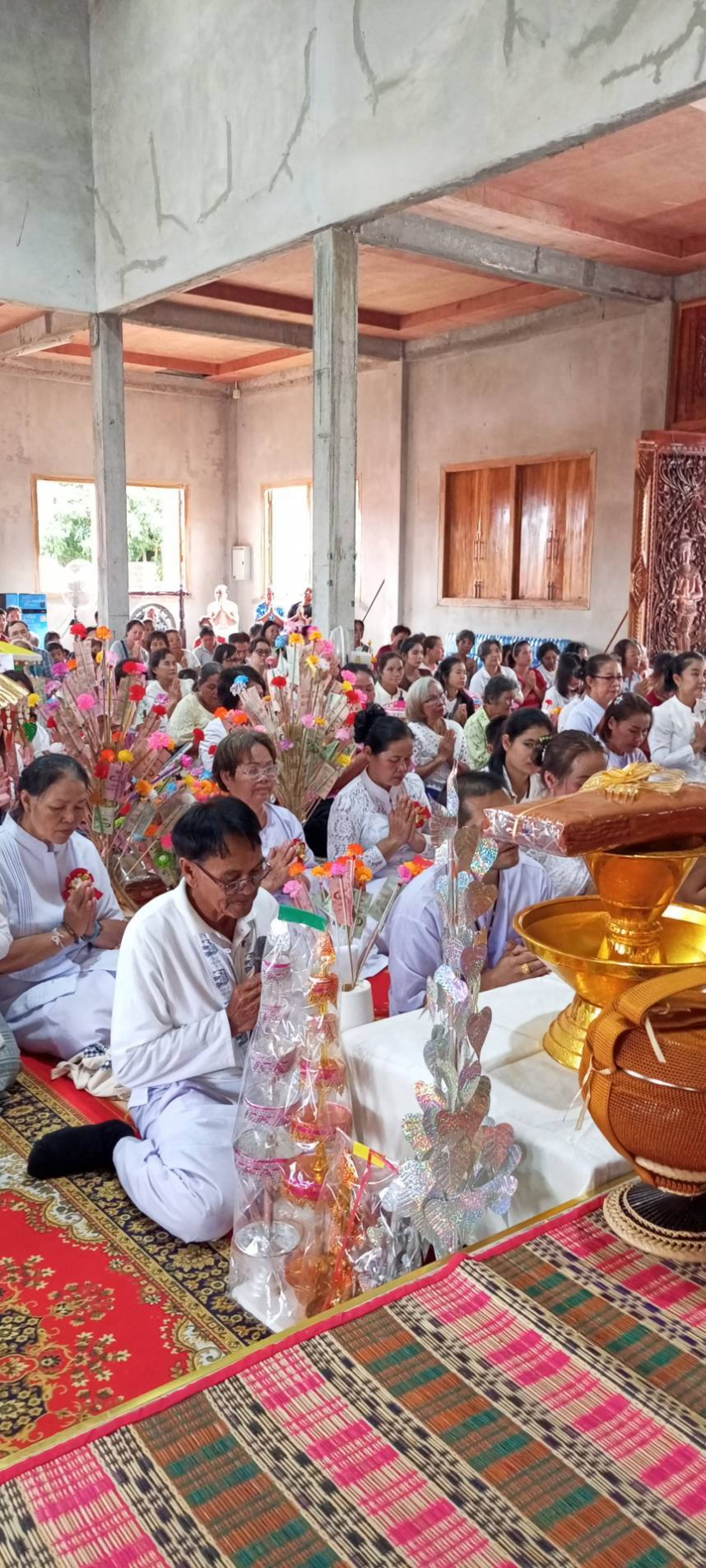 ภาพร่วมพิธีกรรมวัดท่ามงคล