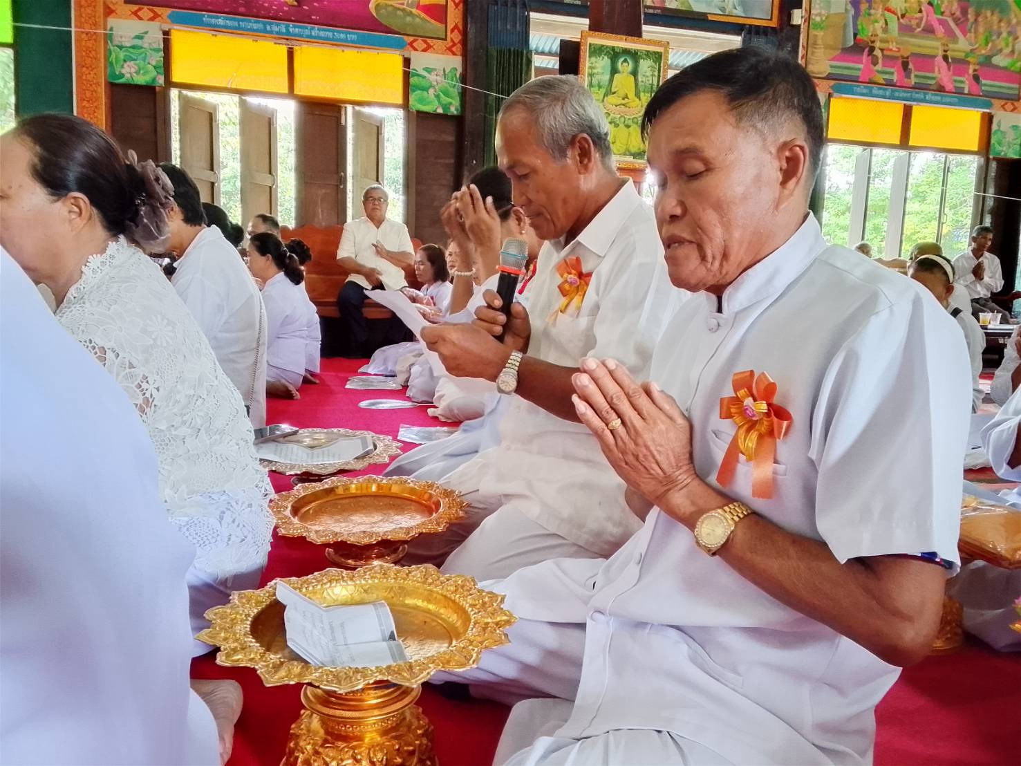 ภาพกล่าวคำถวายกฐินวัดบูรพาหนองสิม