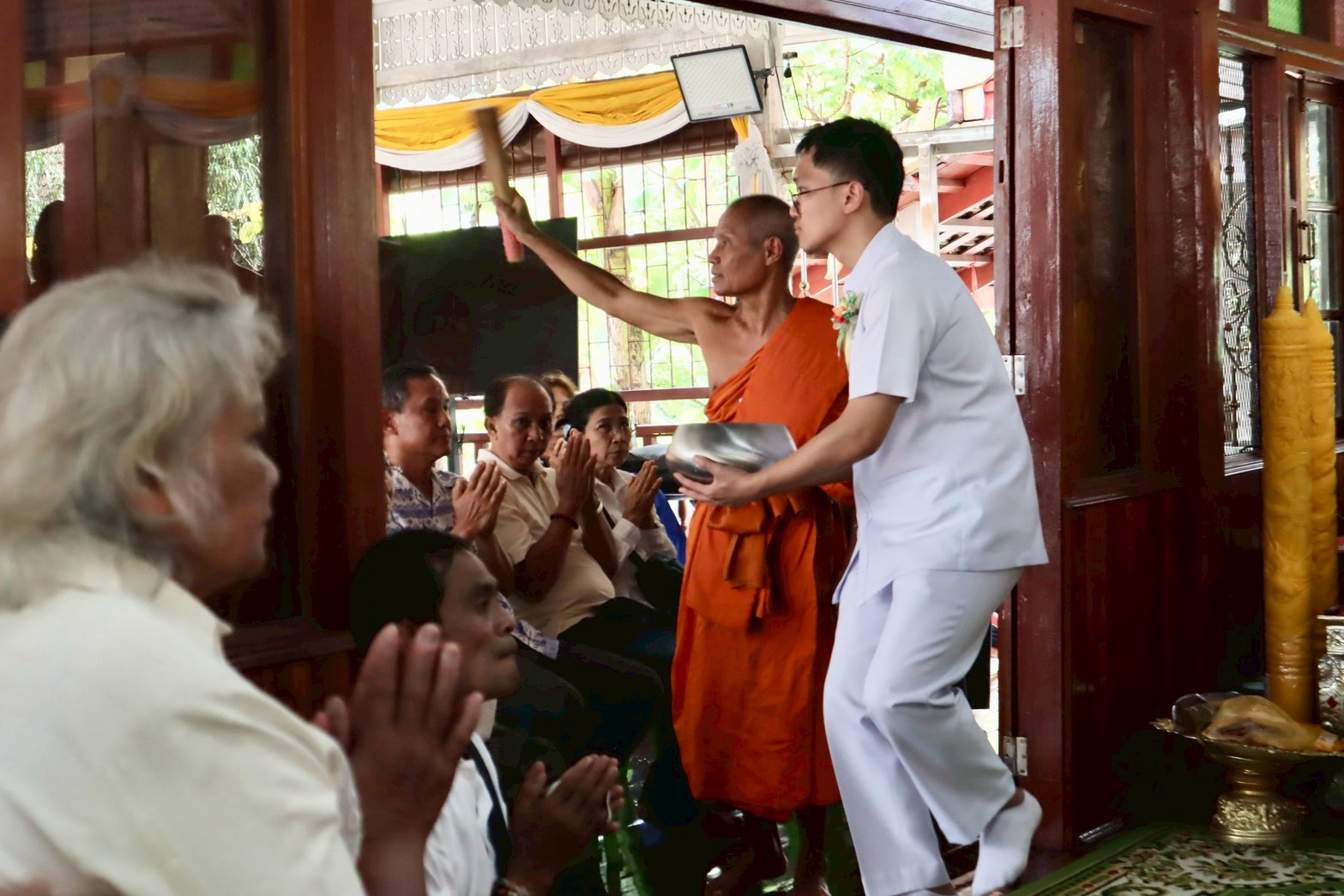 ภาพร่วมพิธีกรรมวัดสมรโกฏิ