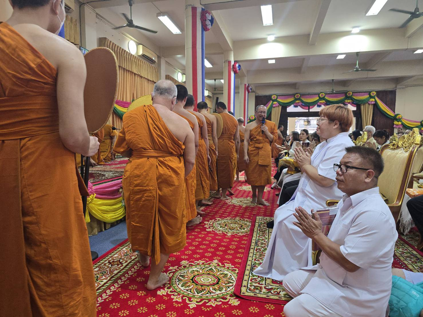 ภาพร่วมพิธีกรรมวัดศรีบุญเรือง
