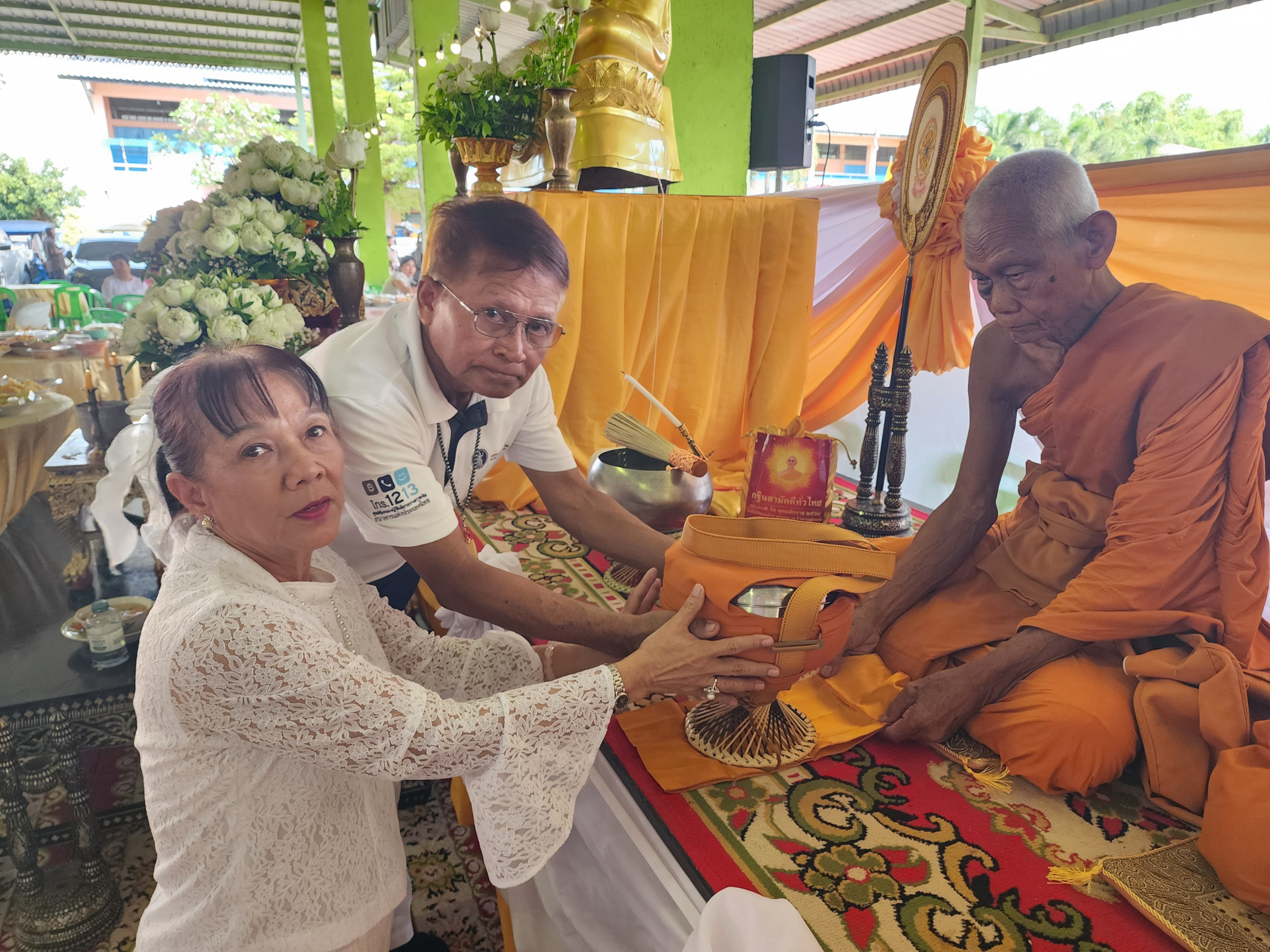 ภาพร่วมพิธีกรรมวัดบางเพลิง