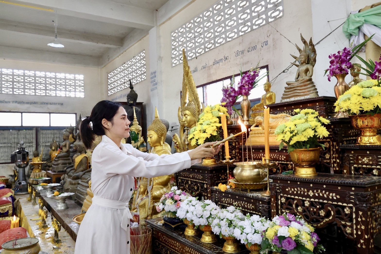 ภาพร่วมพิธีกรรมวัดหนองพิมาน