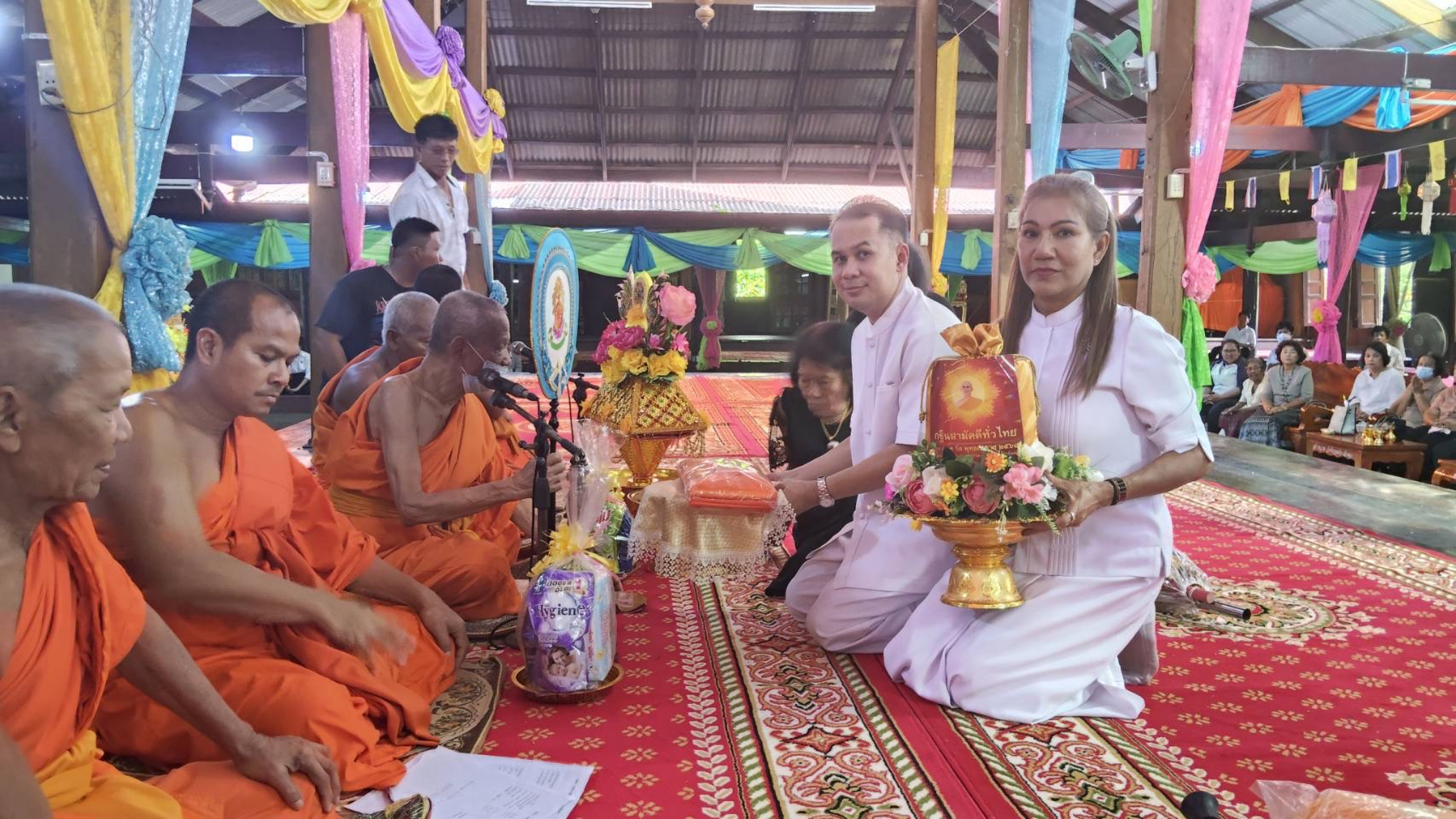 ภาพร่วมพิธีกรรมวัดพิกุลแก้ว