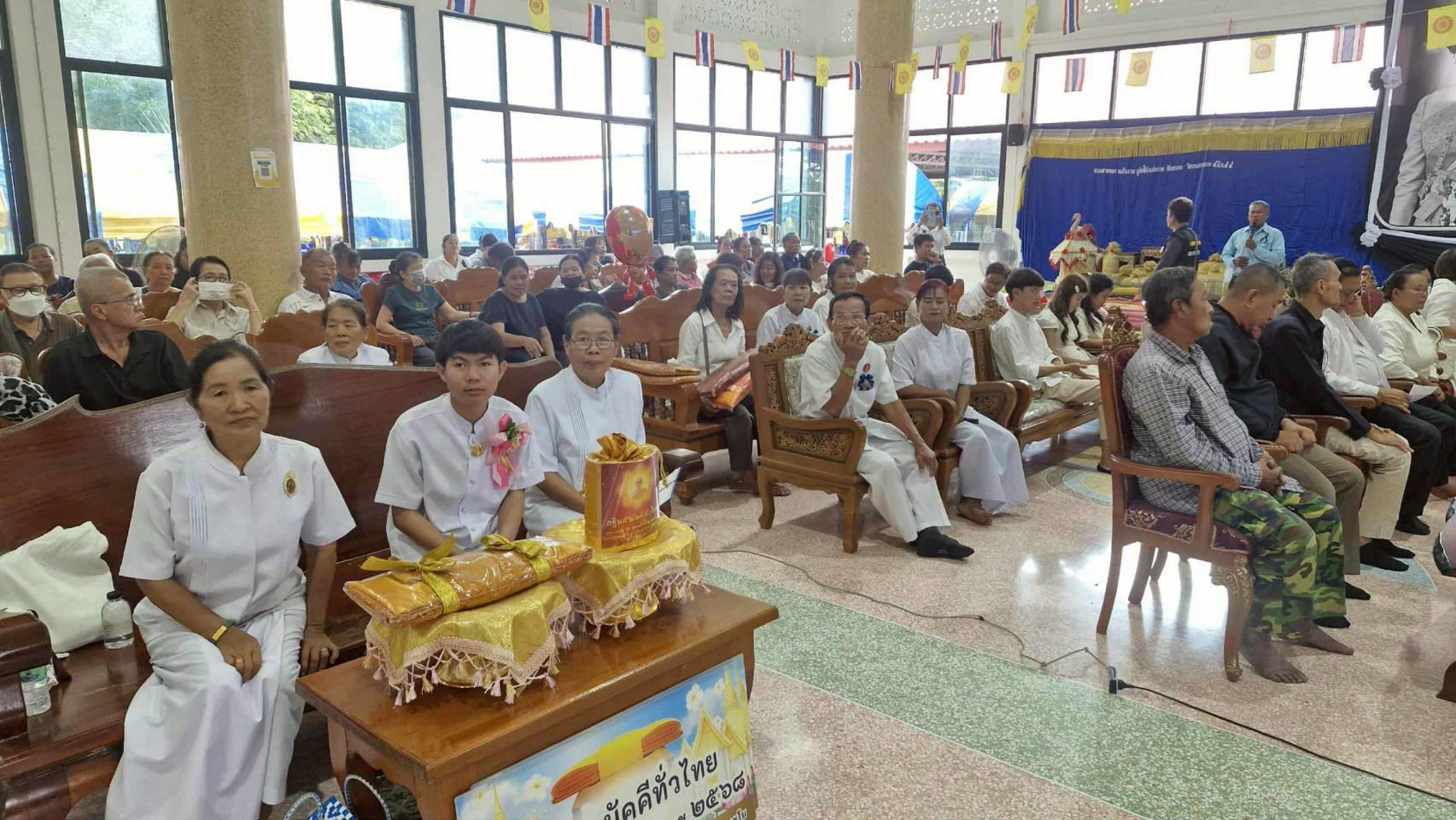 ภาพร่วมพิธีกรรมวัดหนองจอก