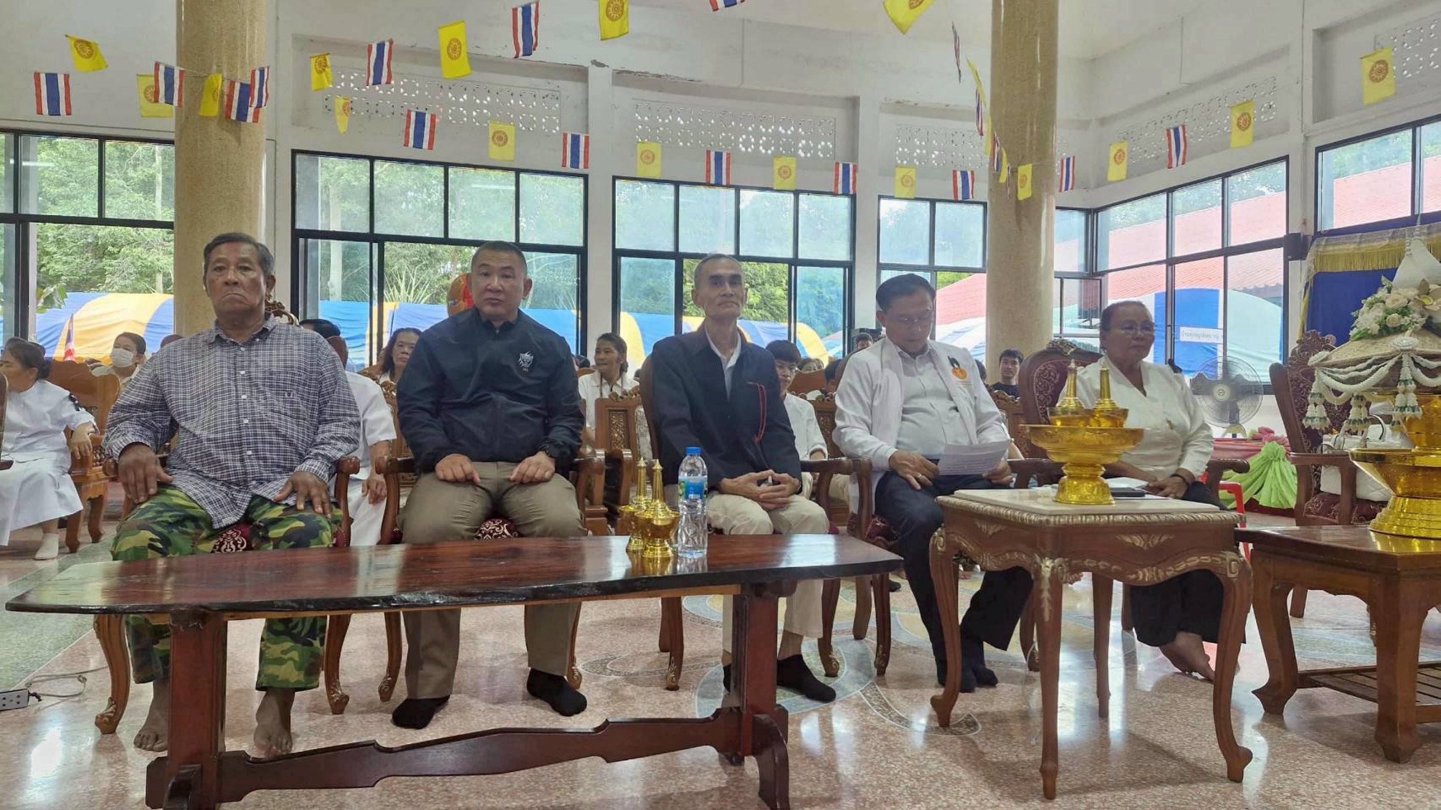 ภาพร่วมพิธีกรรมวัดหนองจอก