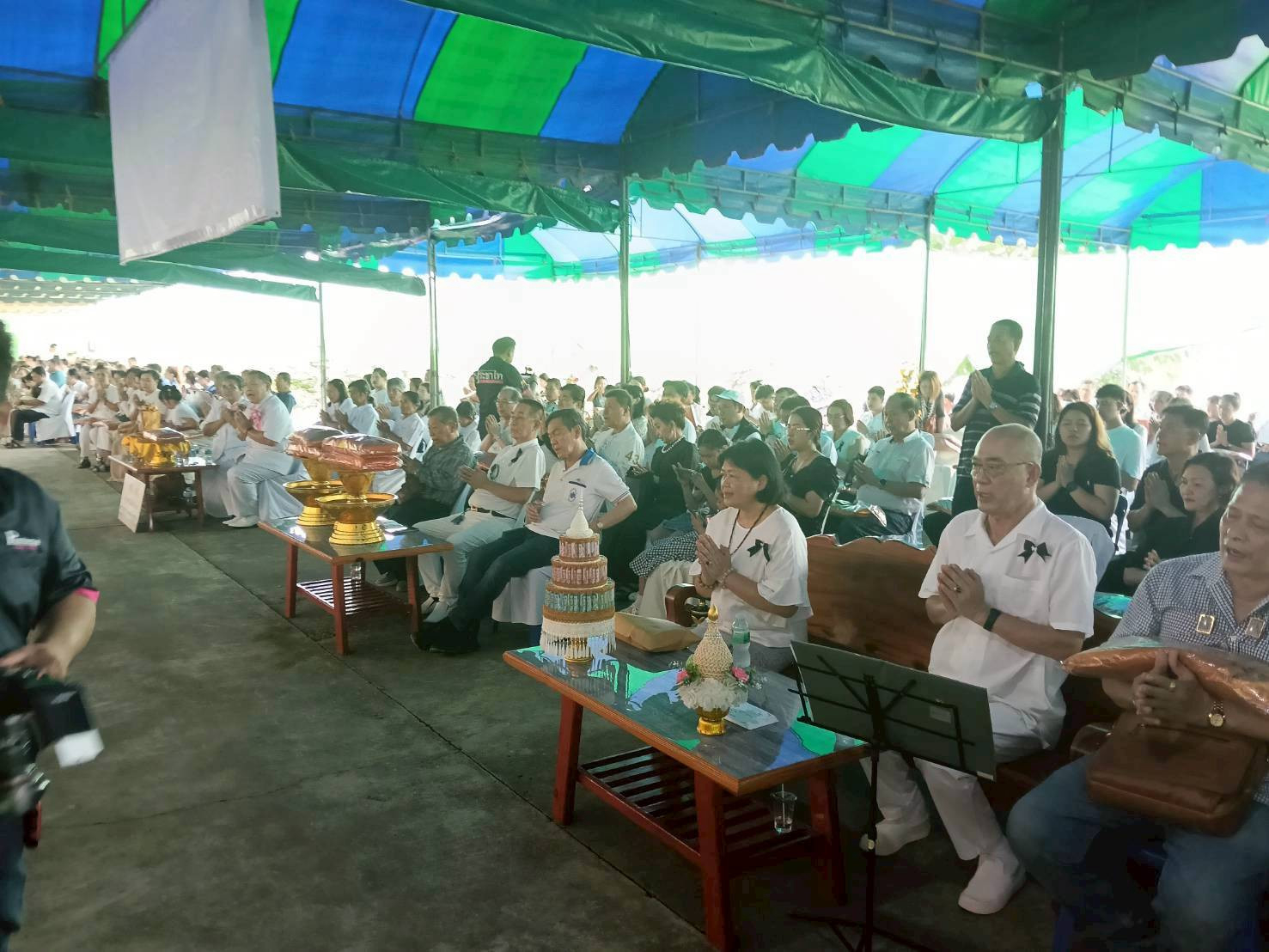 ภาพร่วมพิธีกรรมสำนักสงฆ์ห้วยหนึ่ง