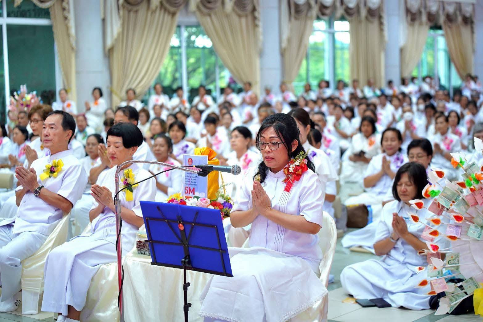 ภาพกล่าวคำถวายกฐินศูนย์การศึกษาเขาแก้วเสด็จ