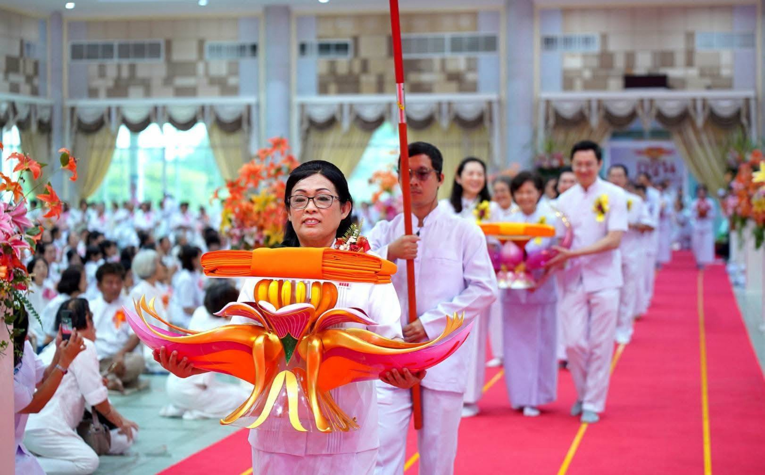 ภาพร่วมพิธีกรรมศูนย์การศึกษาเขาแก้วเสด็จ