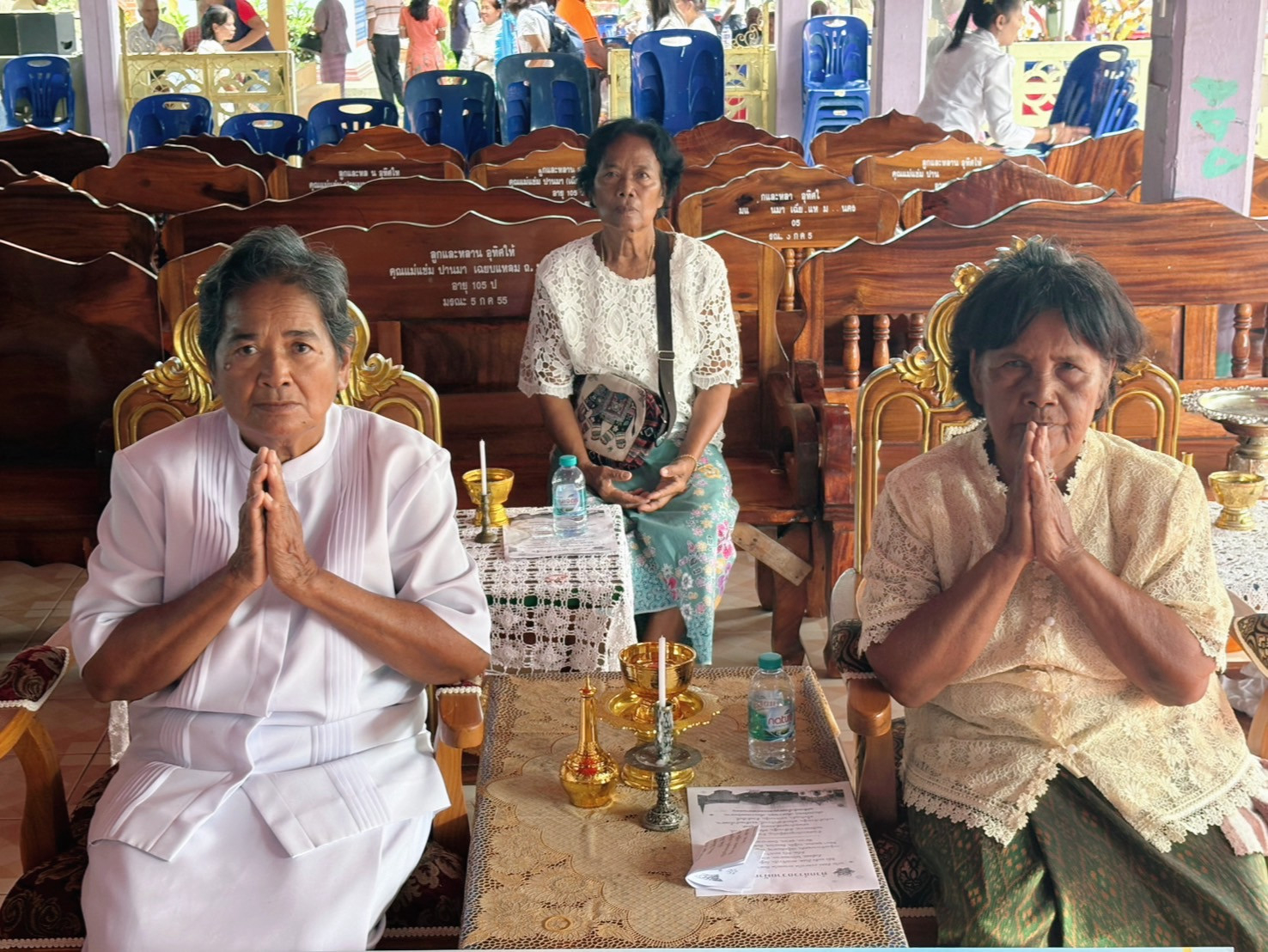 ภาพกล่าวคำถวายกฐินวัดควนใส