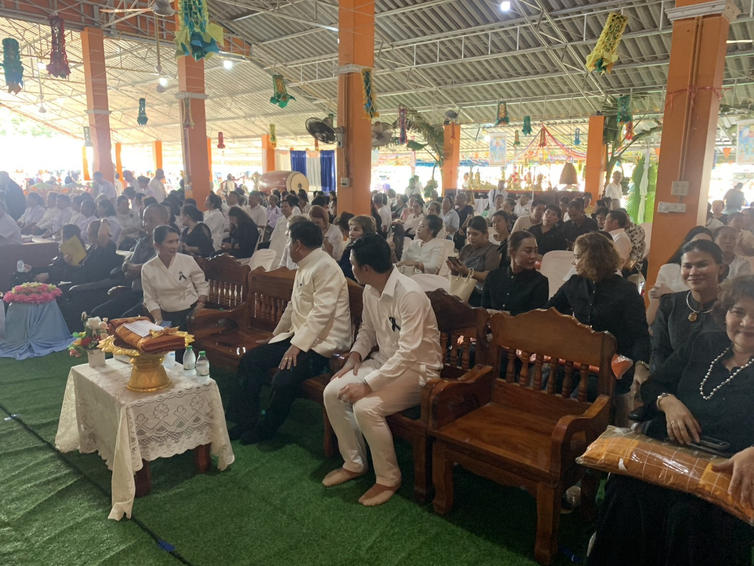 ภาพร่วมพิธีกรรมวัดชนาราม