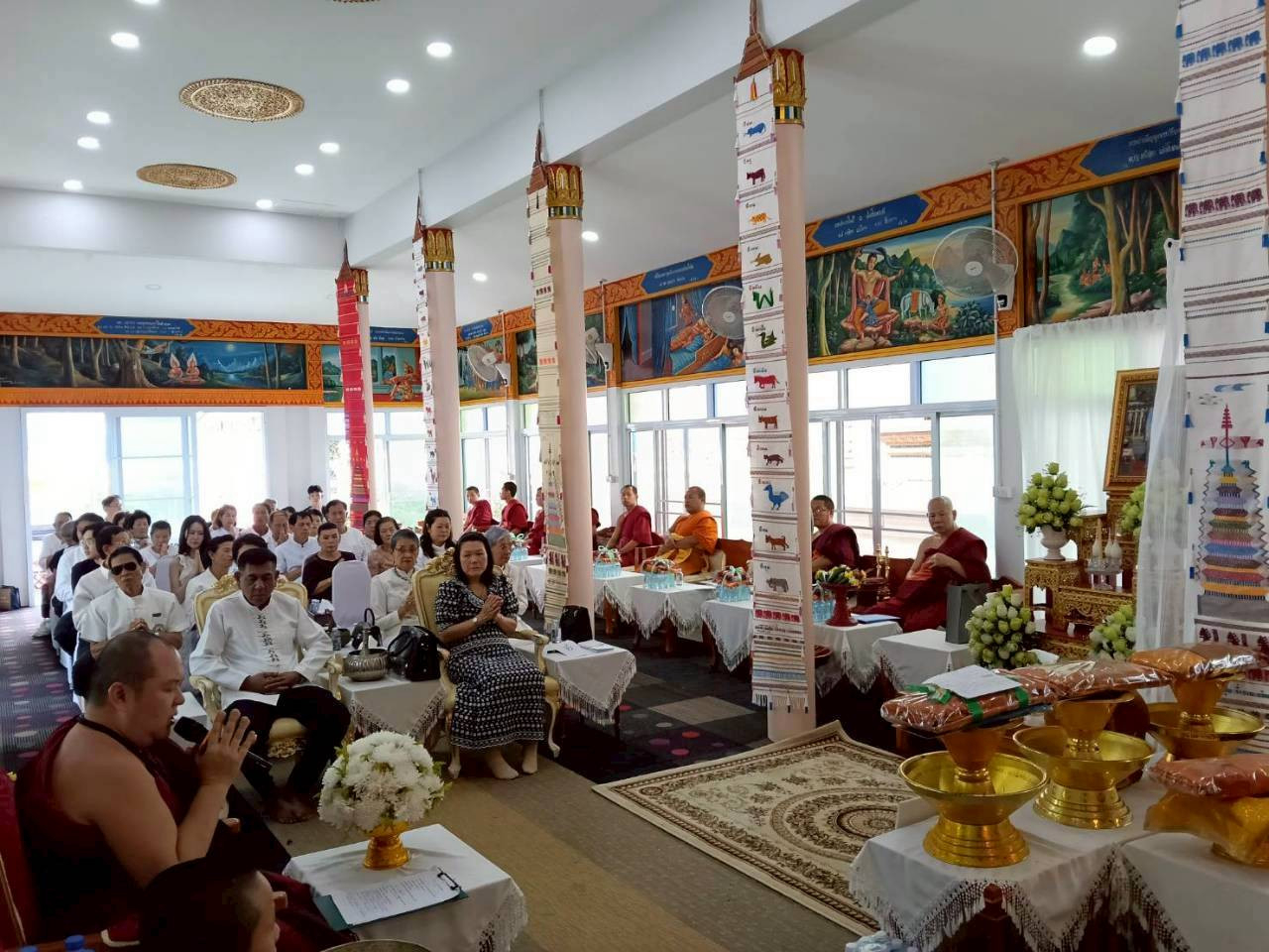 ภาพร่วมพิธีกรรมวัดดอนน้อย